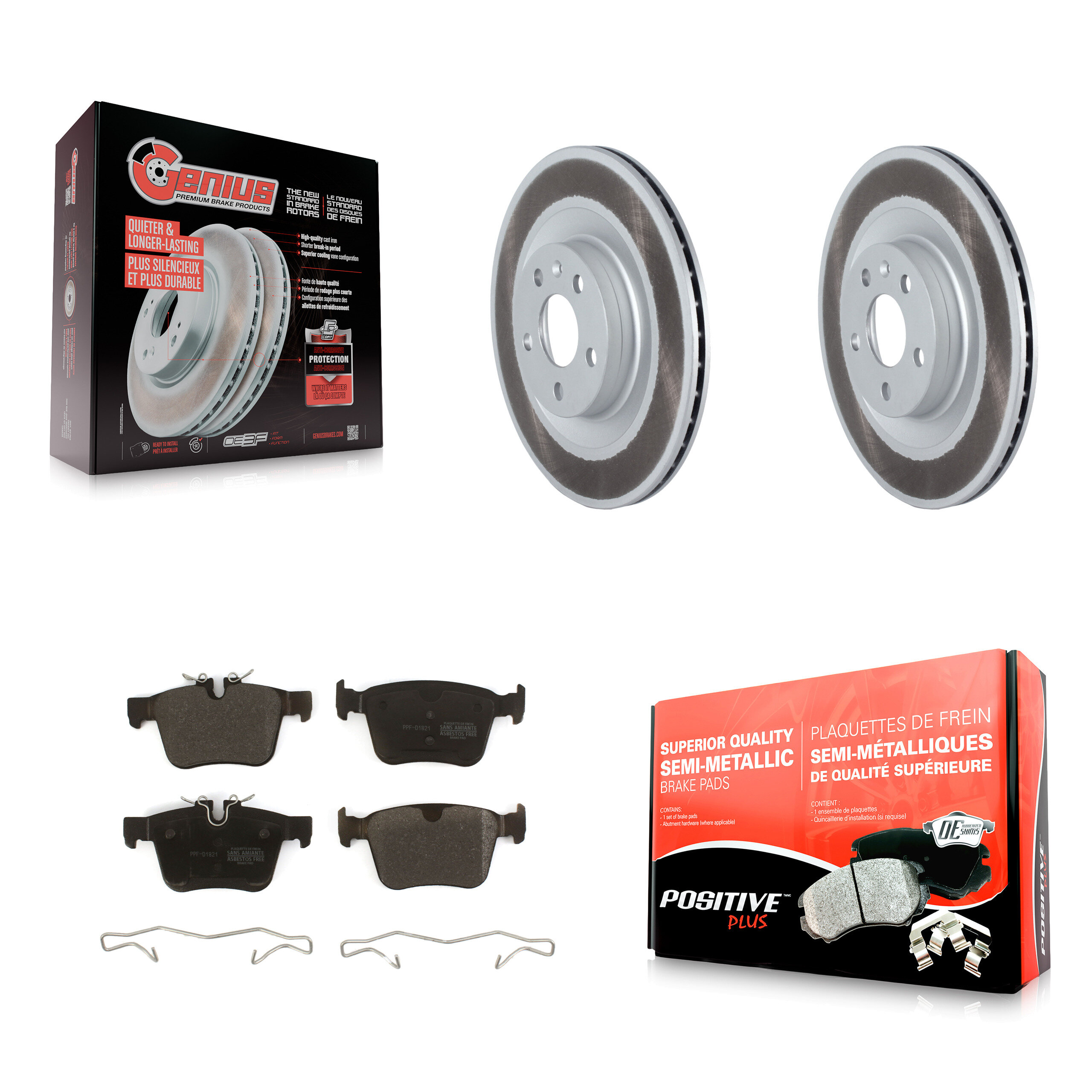Transit Auto - KGF-102517 - Rear Disc Brake Kits