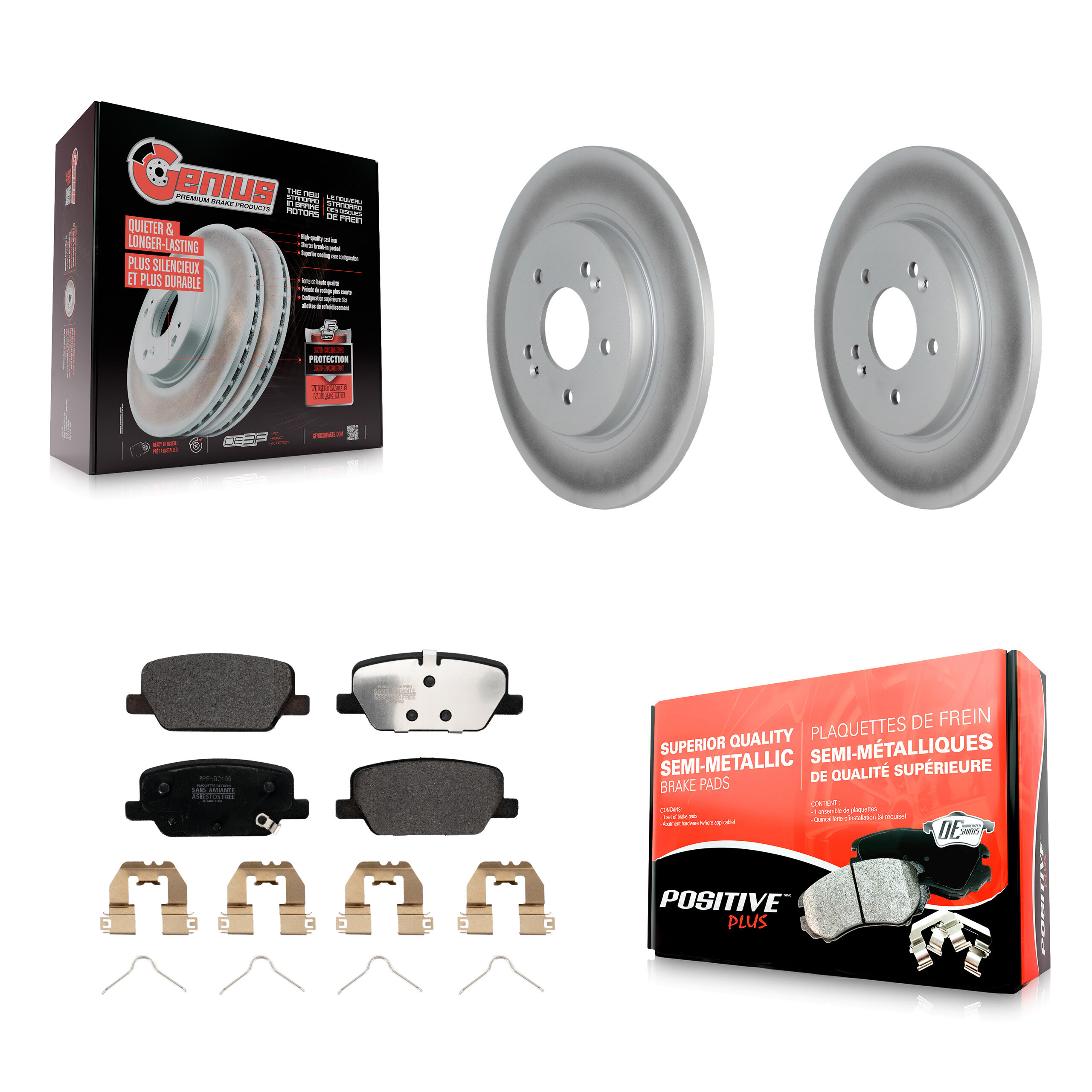 Transit Auto - KGF-102712 - Rear Disc Brake Kits