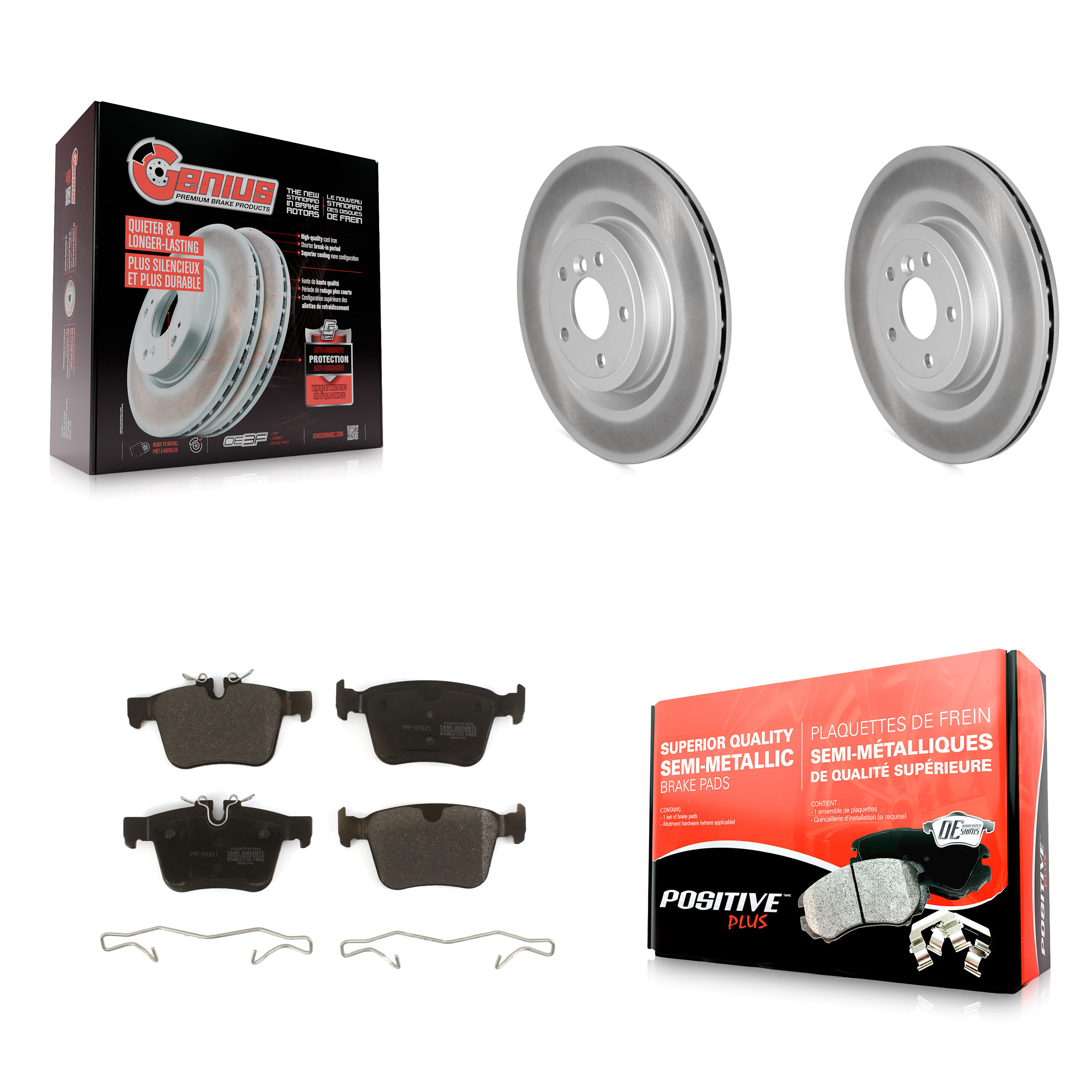 Transit Auto - KGF-102839 - Rear Disc Brake Kits