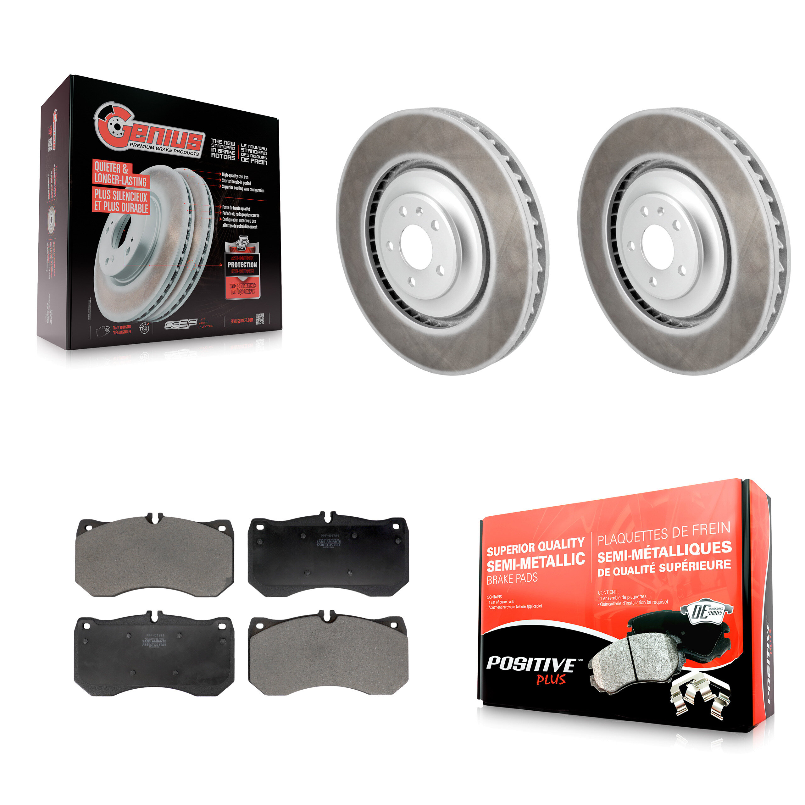 Transit Auto - KGF-103024 - Front Disc Brake Kits