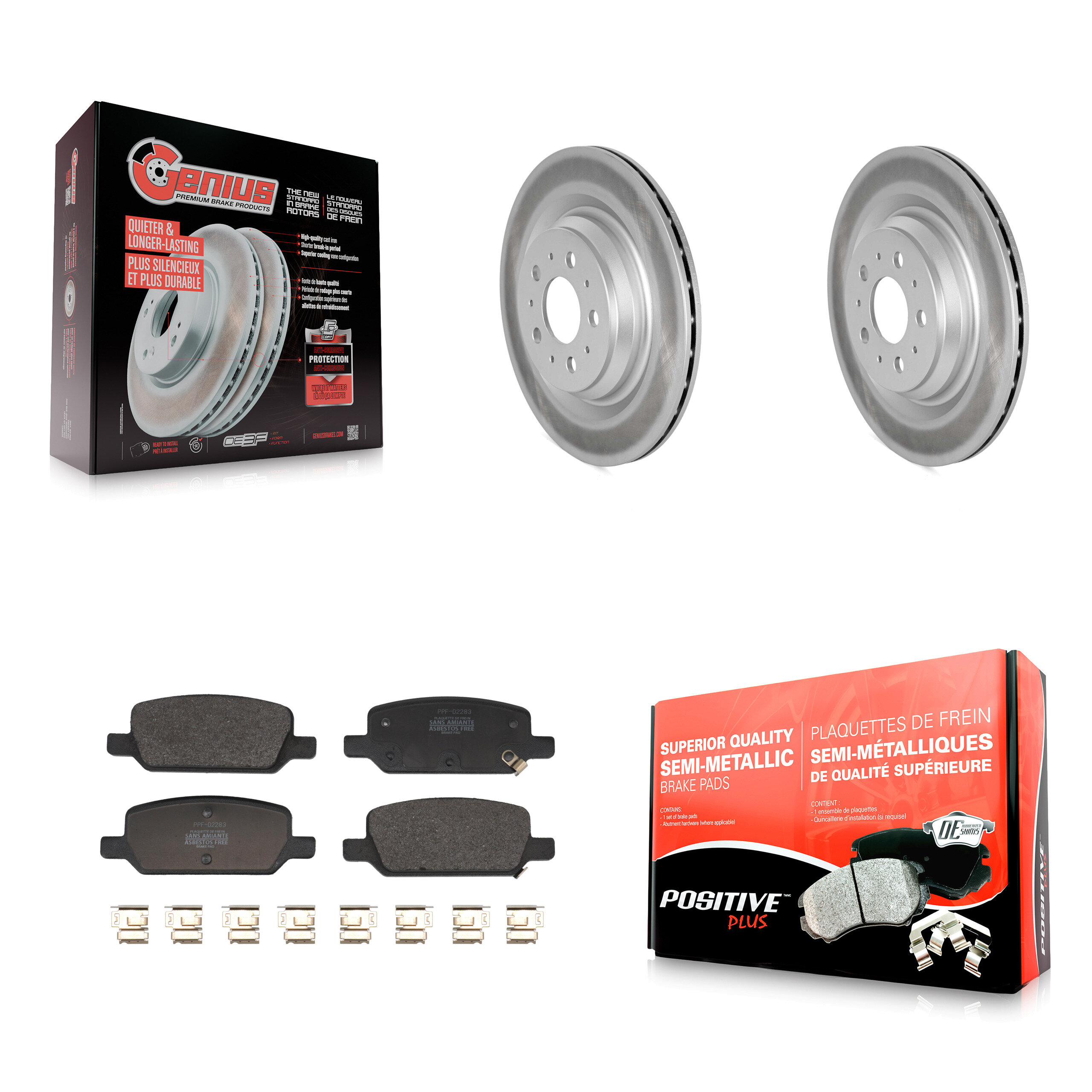 Transit Auto - KGF-103055 - Rear Disc Brake Kits