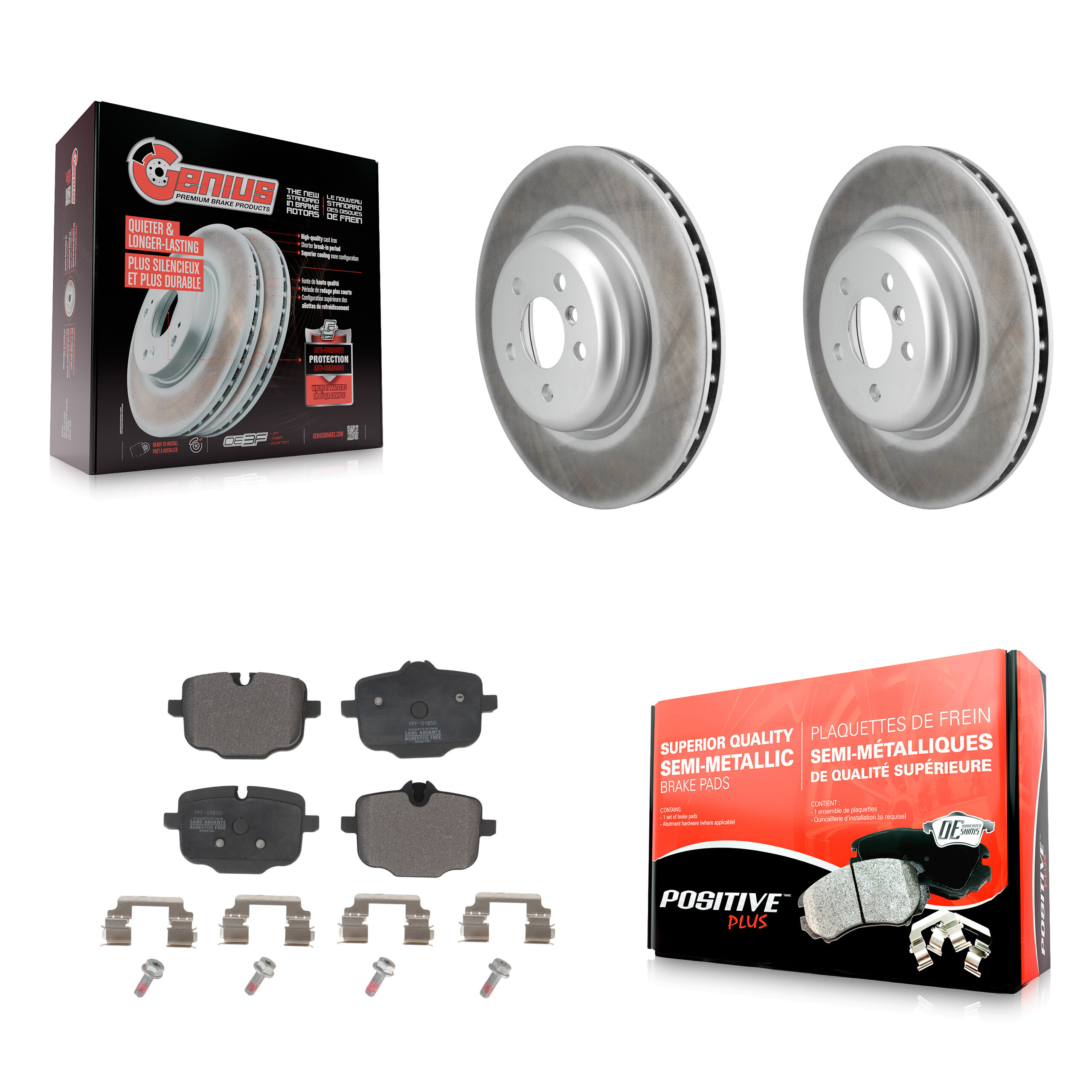 Transit Auto - KGF-103063 - Rear Disc Brake Kits