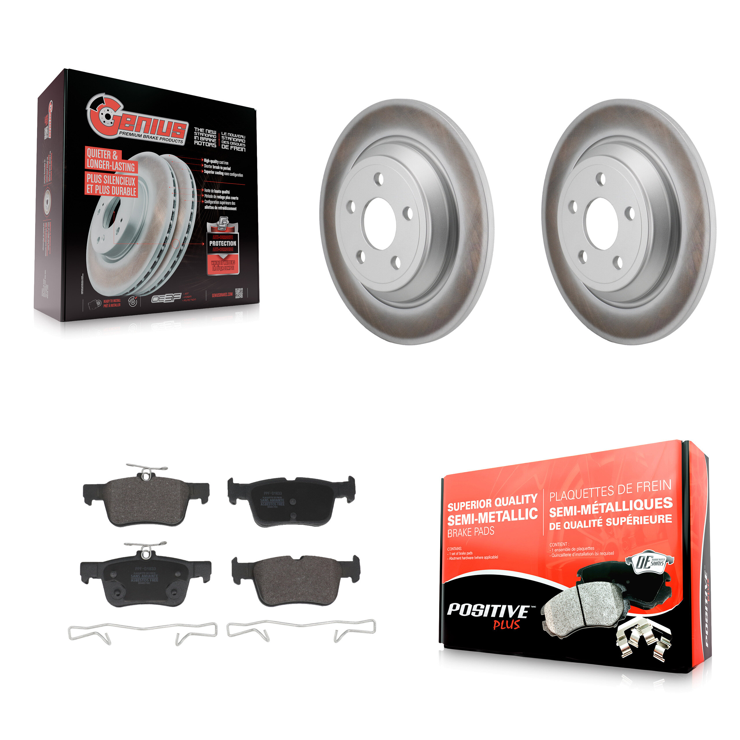 Transit Auto - KGF-103065 - Rear Disc Brake Kits