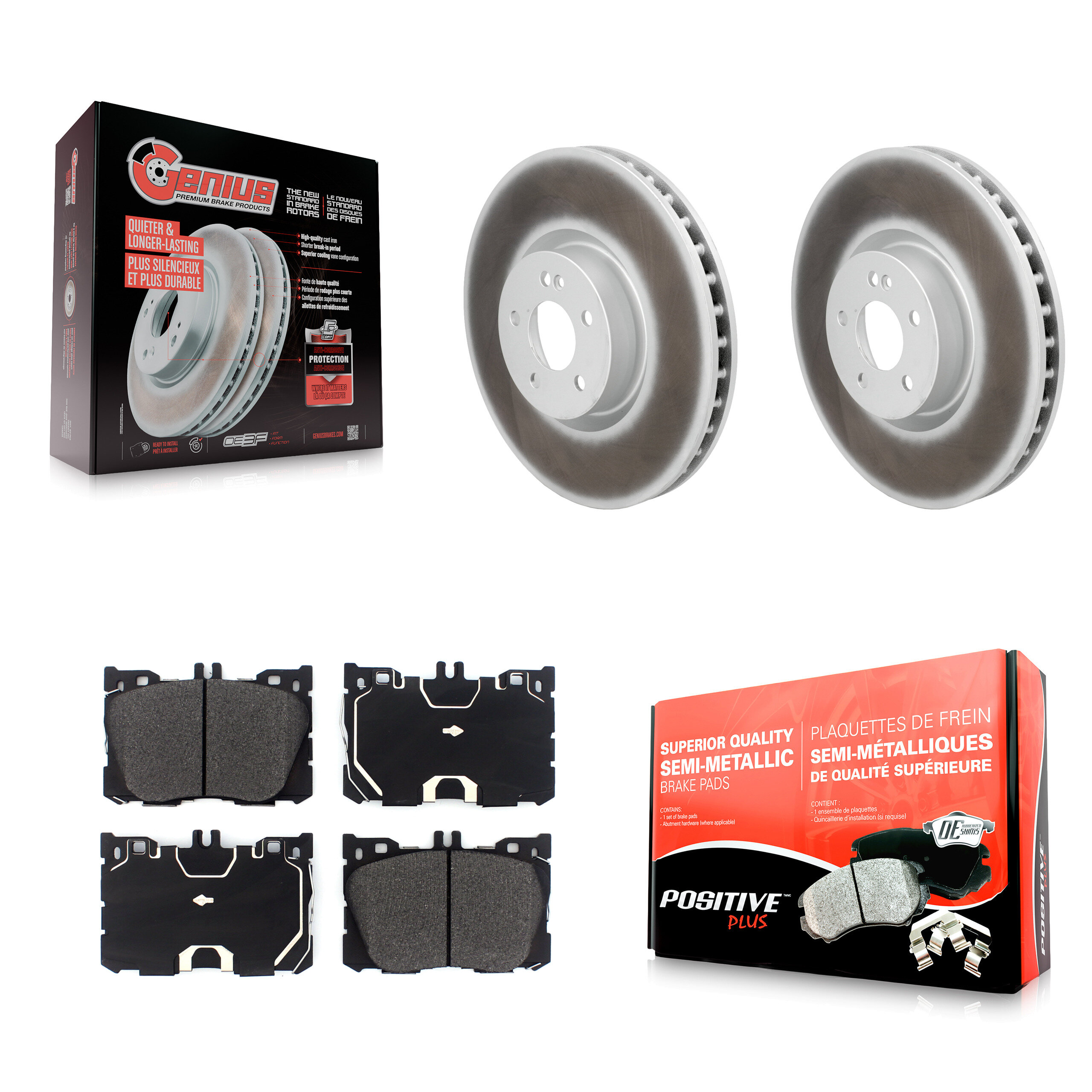 Transit Auto - KGF-103208 - Front Disc Brake Kits
