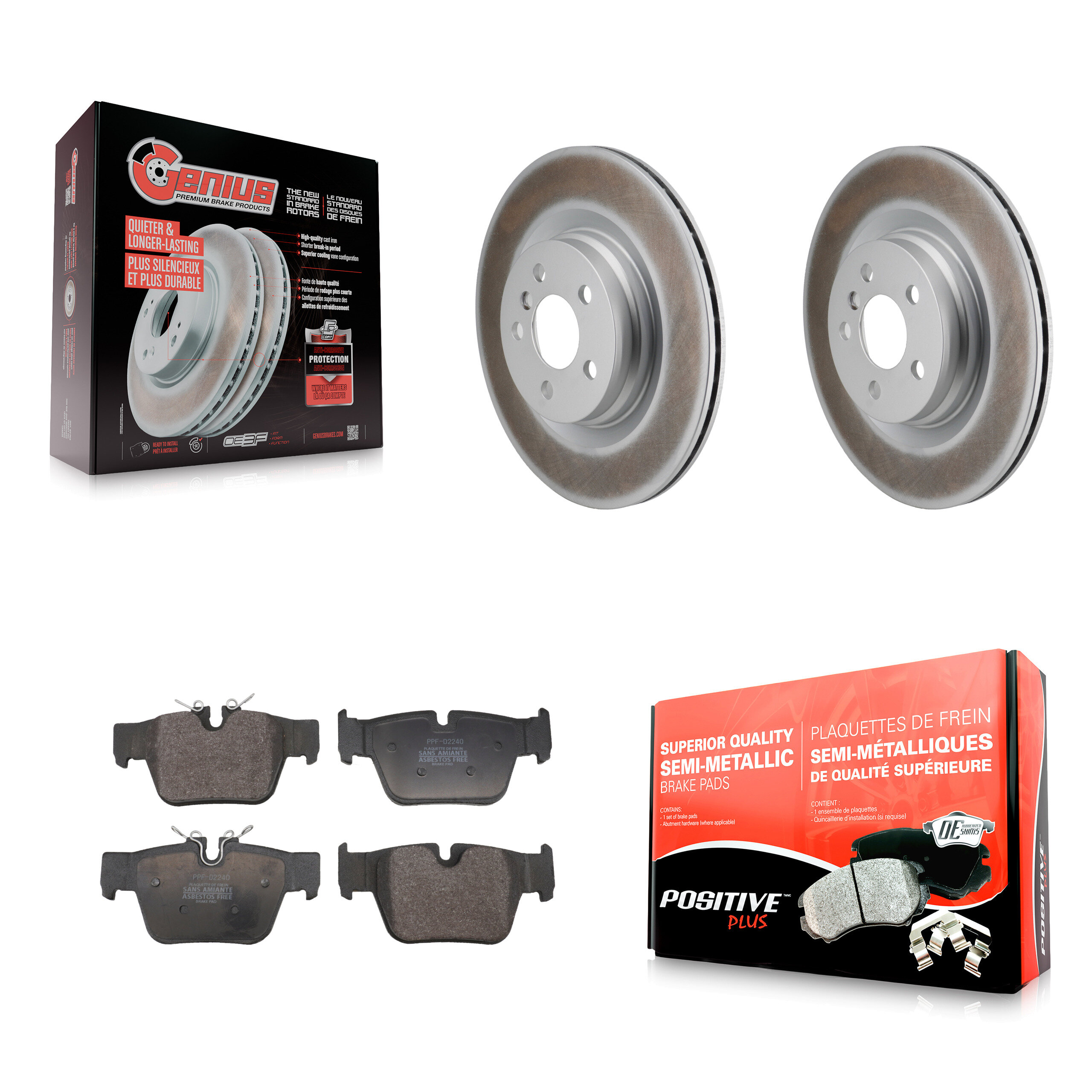 Transit Auto - KGF-103272 - Rear Disc Brake Kits