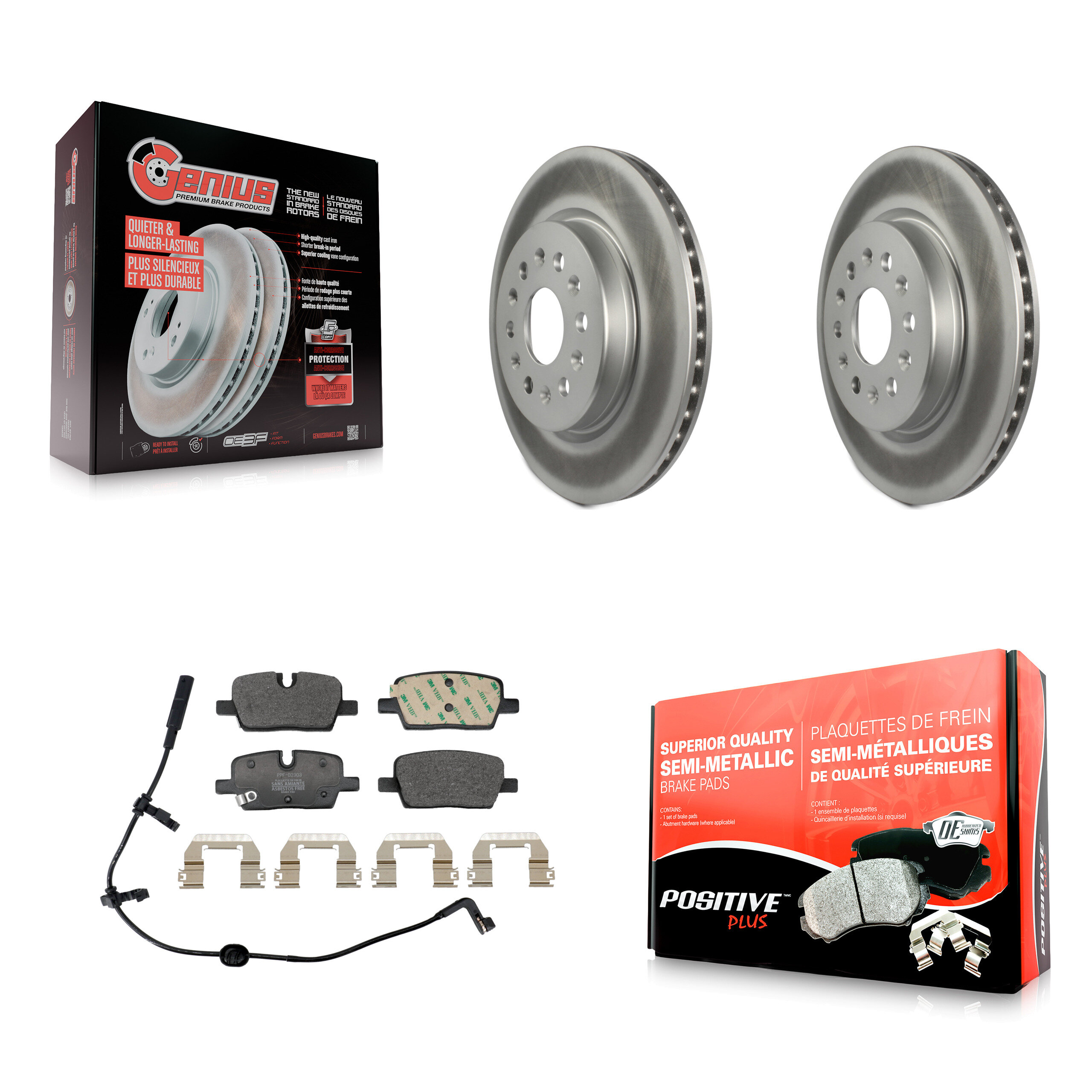 Transit Auto - KGF-103296 - Rear Disc Brake Kits