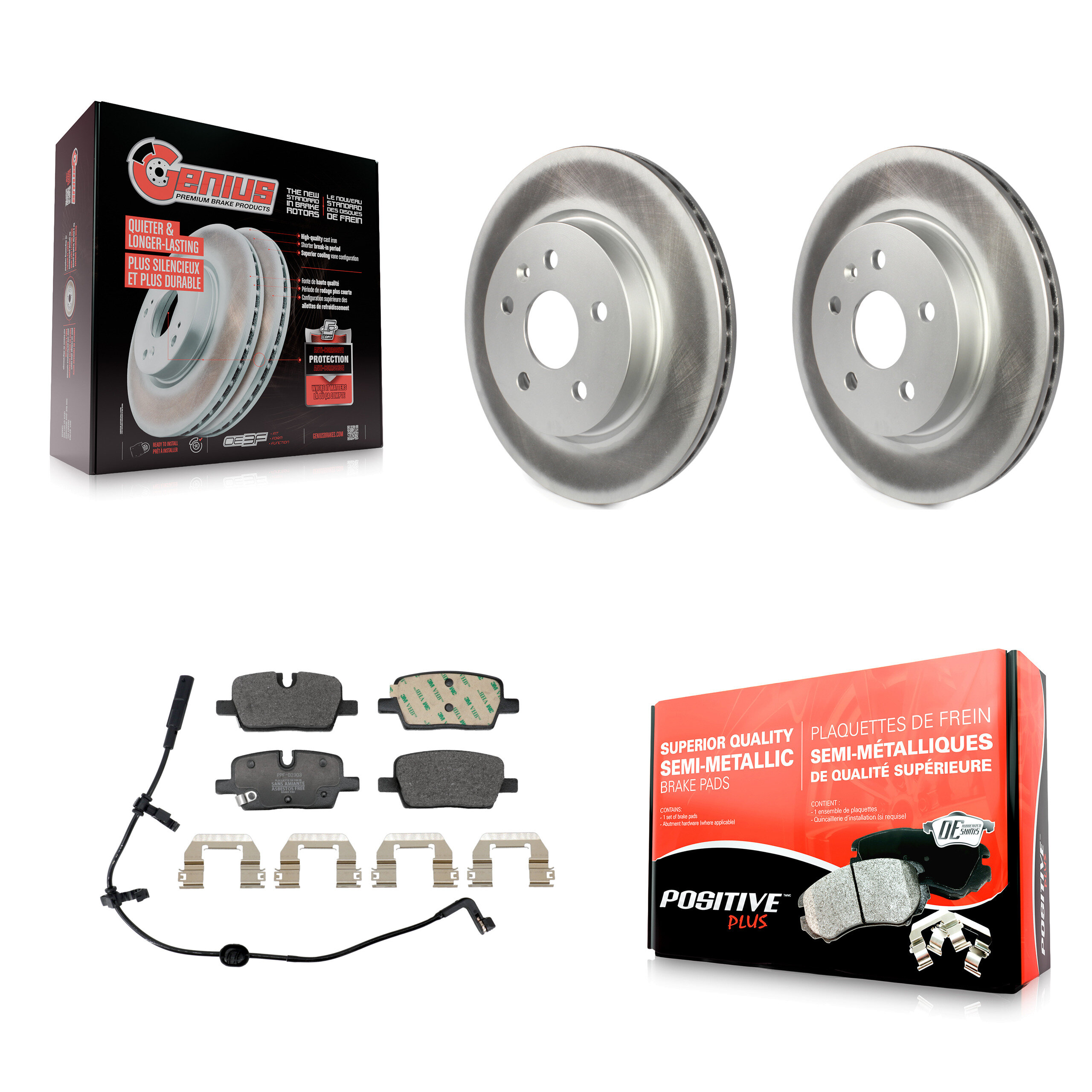 Transit Auto - KGF-103297 - Rear Disc Brake Kits