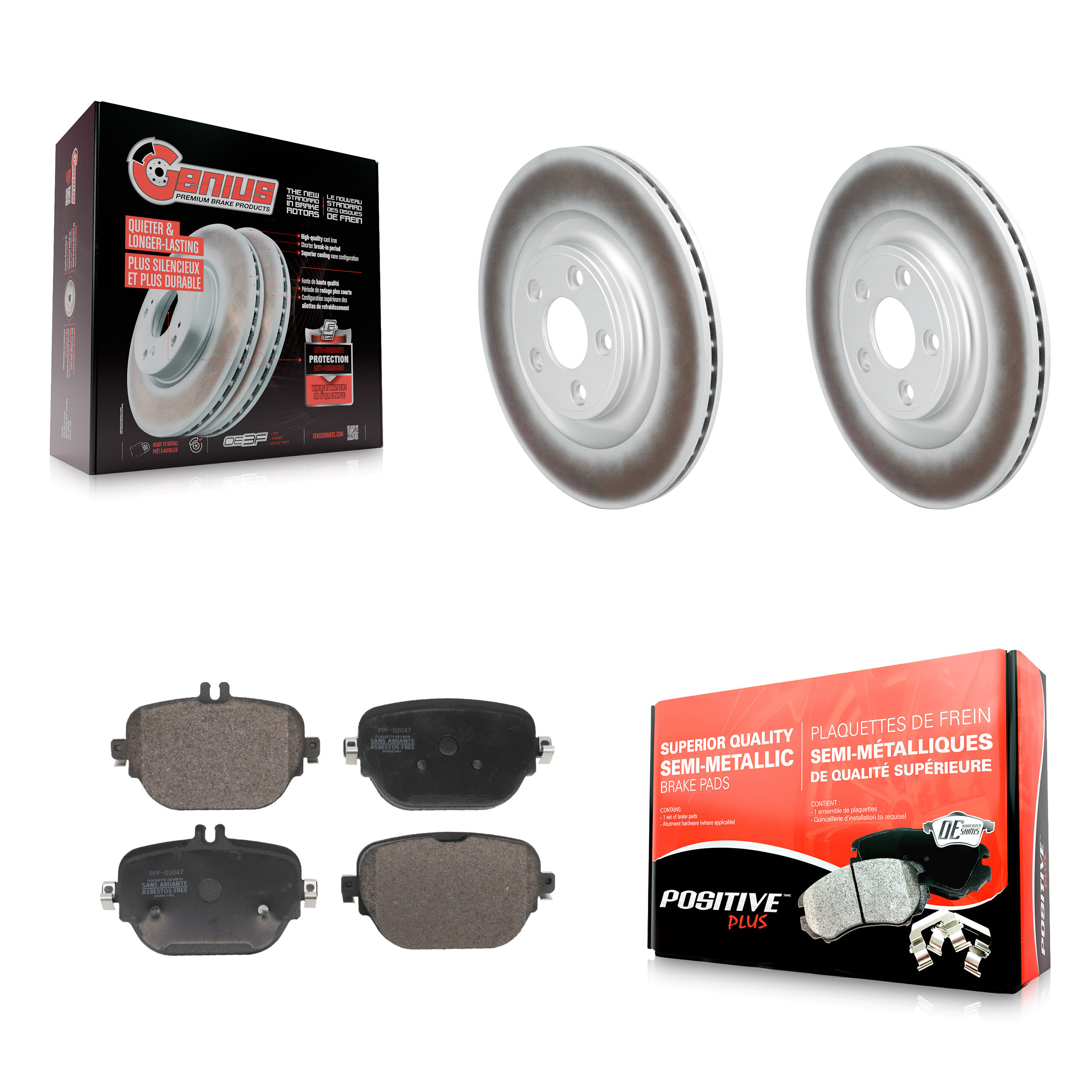 Transit Auto - KGF-103307 - Rear Disc Brake Kits