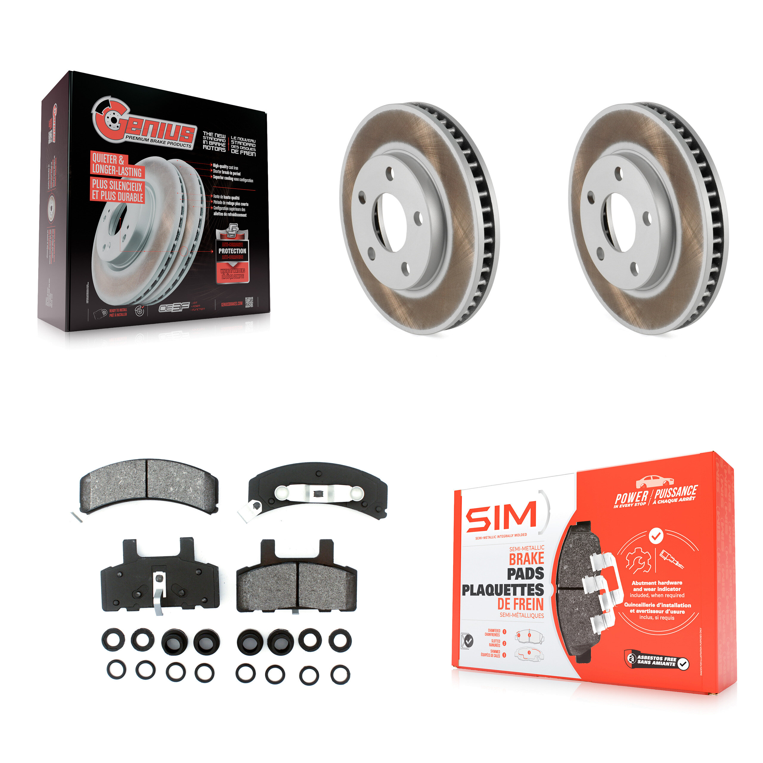 Transit Auto - KGS-100004 - Front Disc Brake Kits
