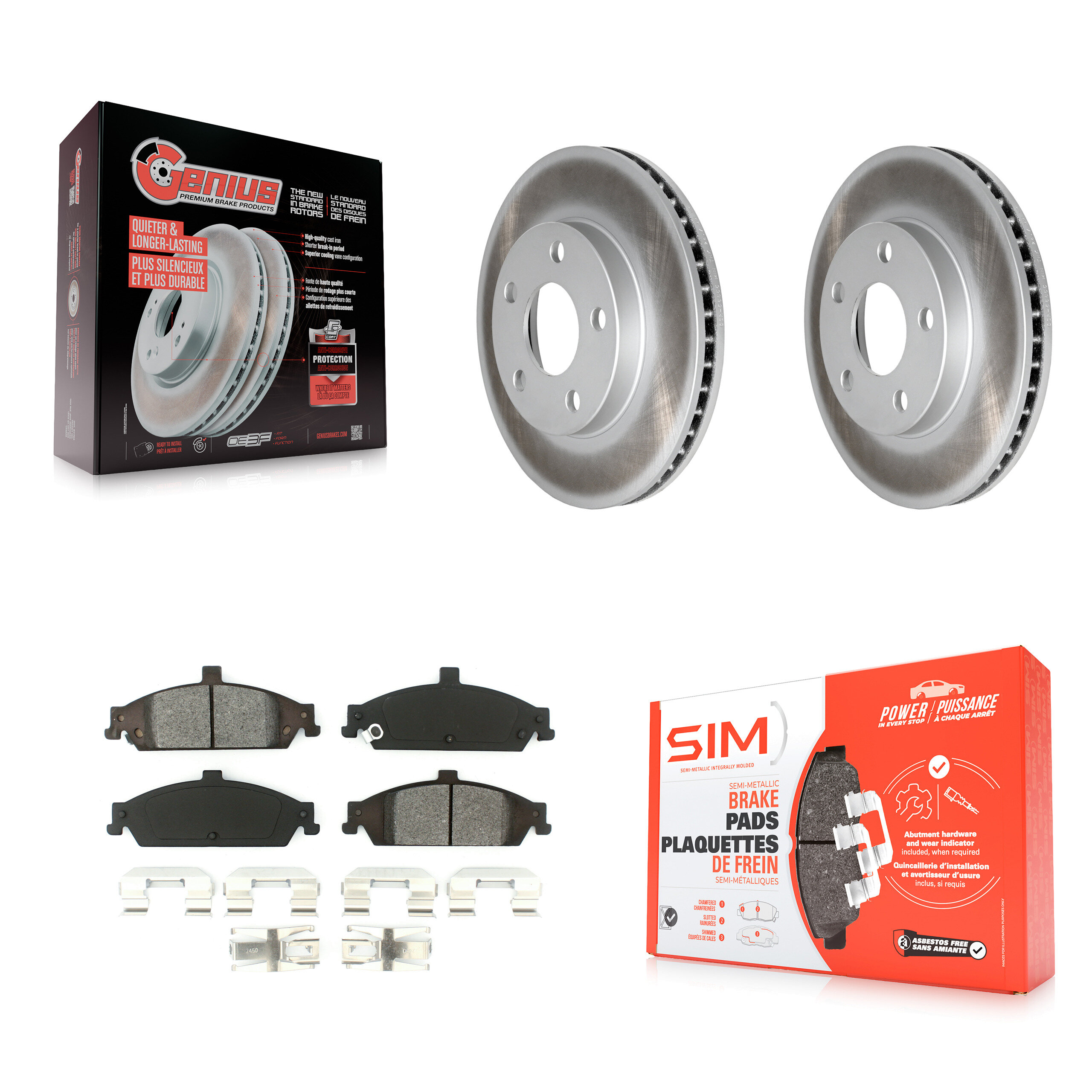Transit Auto - KGS-100009 - Front Disc Brake Kits