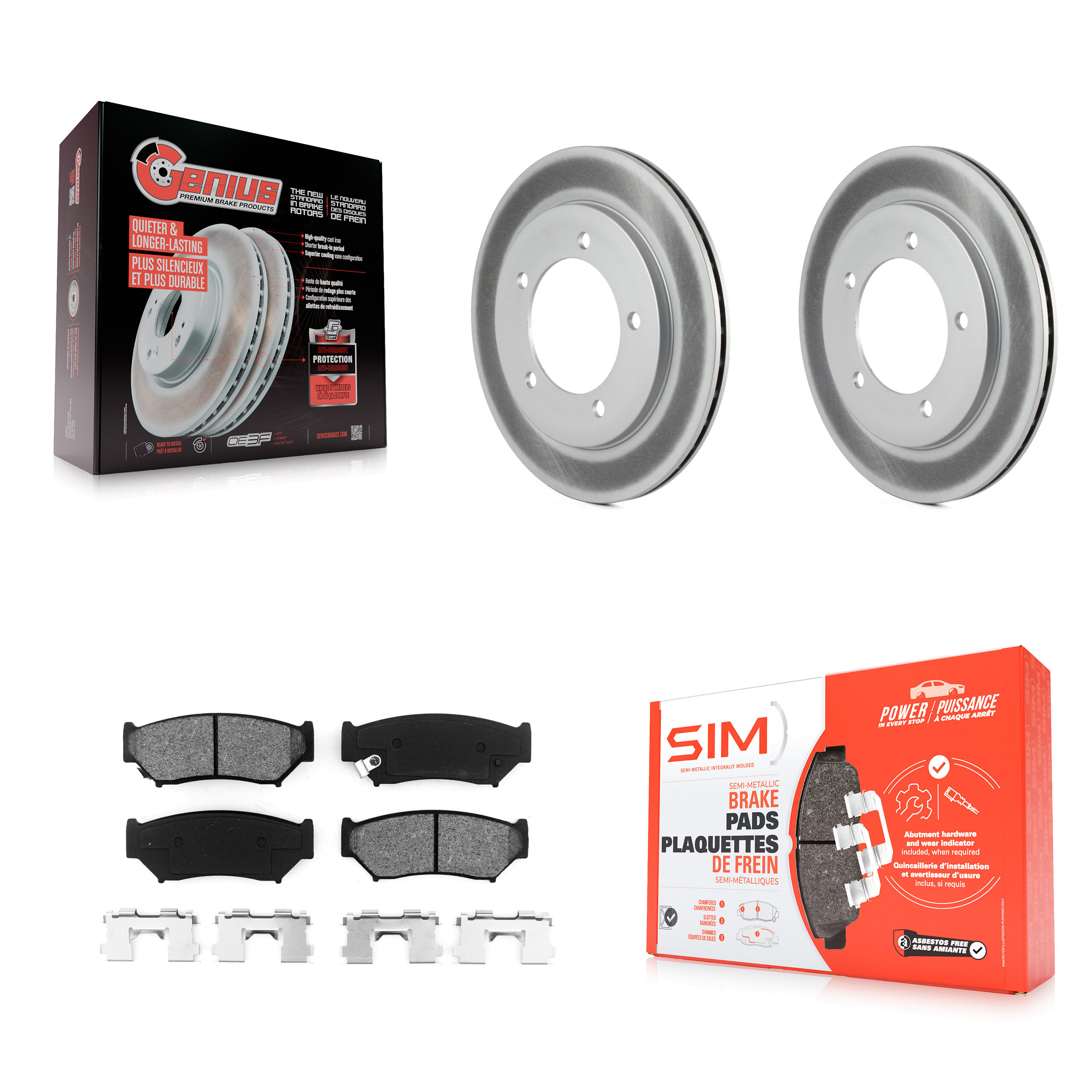 Transit Auto - KGS-100015 - Front Disc Brake Kits