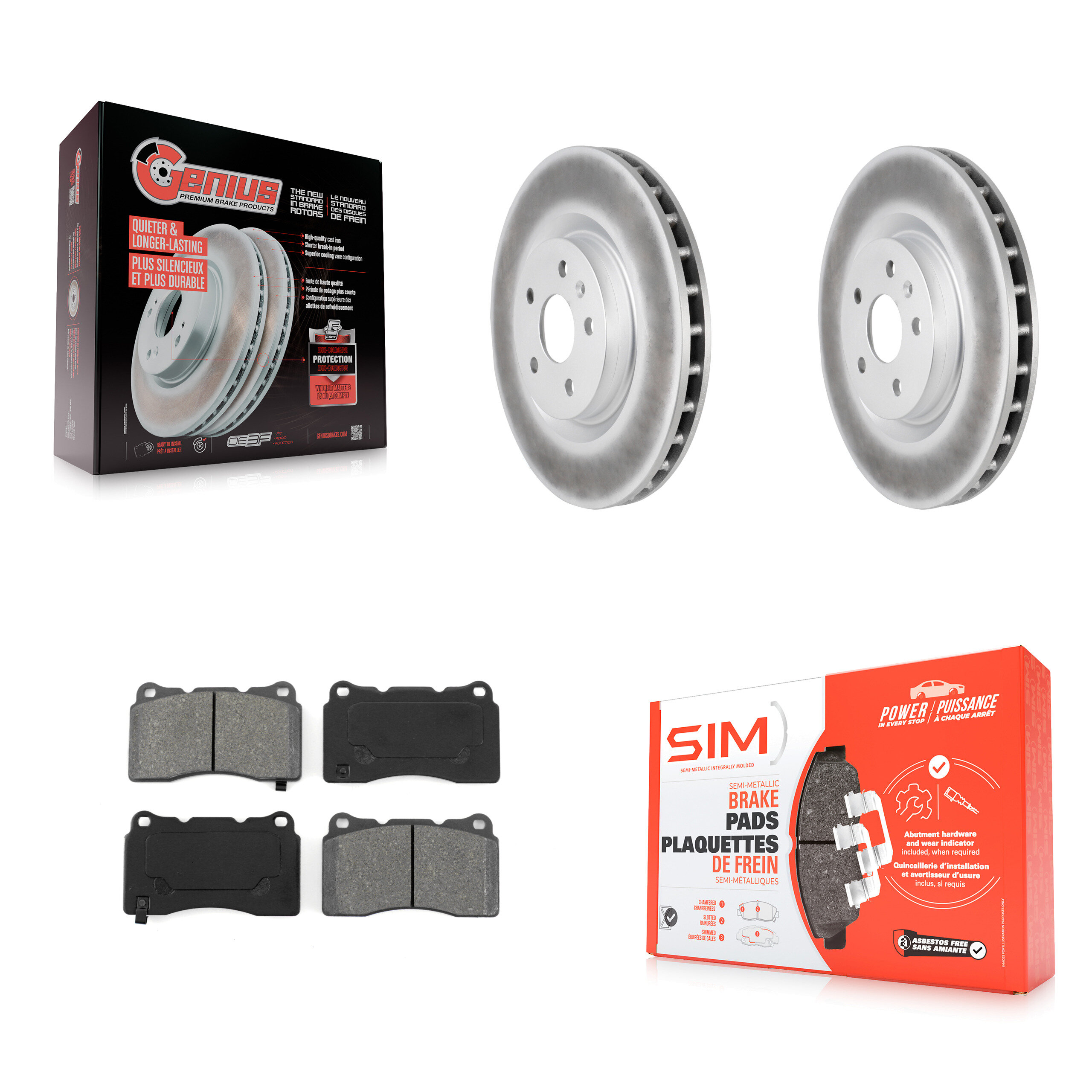 Transit Auto - KGS-100054 - Front Disc Brake Kits