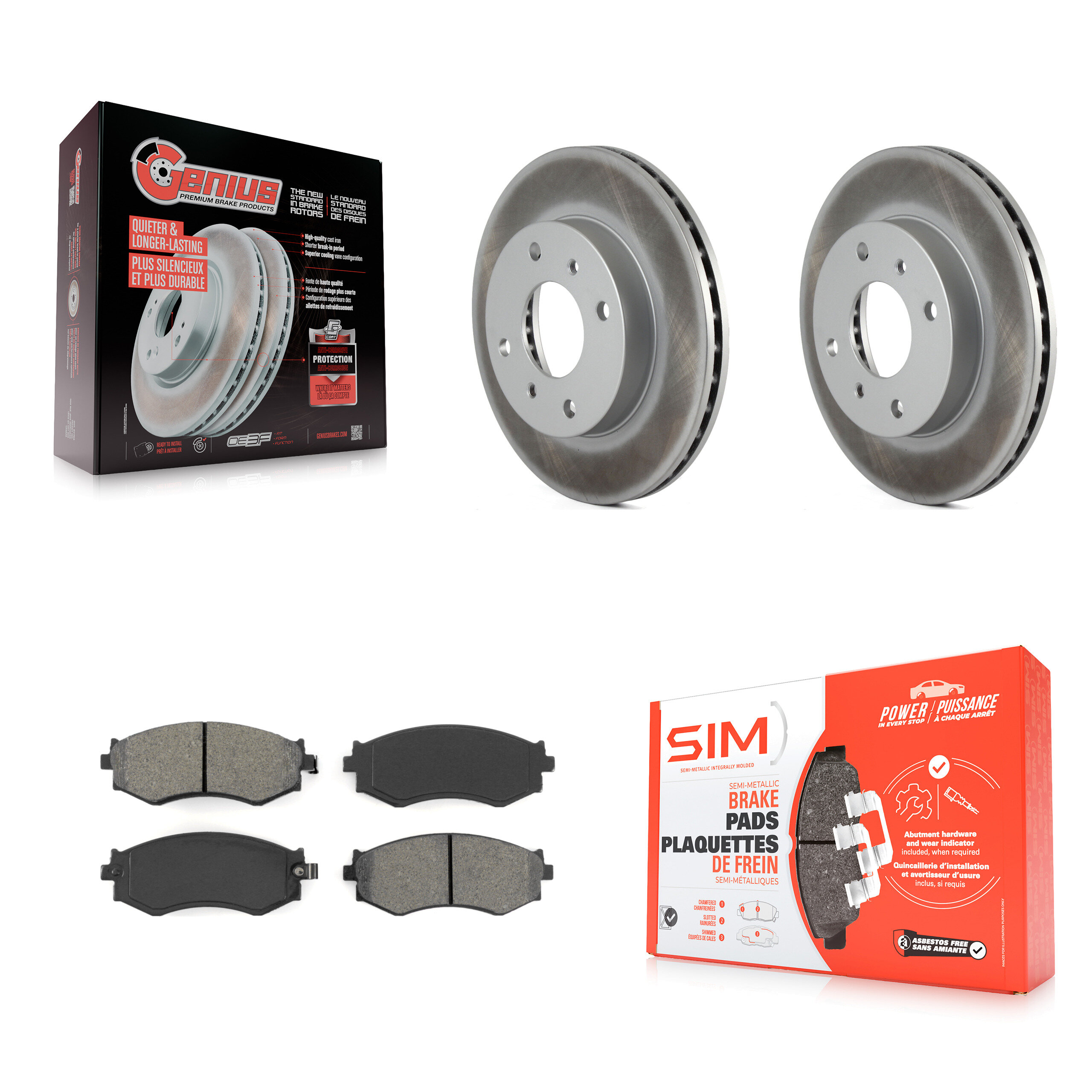 Transit Auto - KGS-100173 - Front Disc Brake Kits