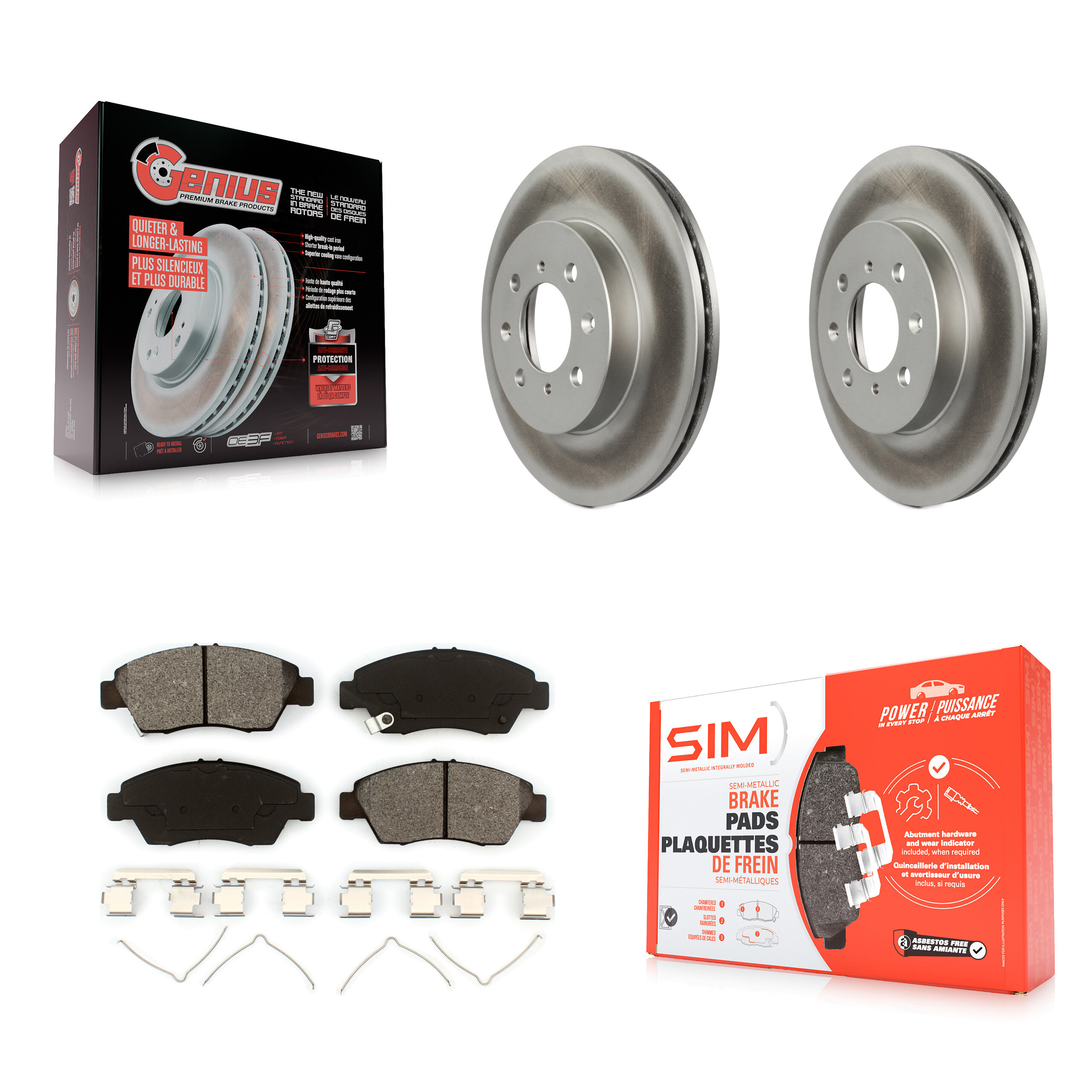 Transit Auto - KGS-100179 - Front Disc Brake Kits