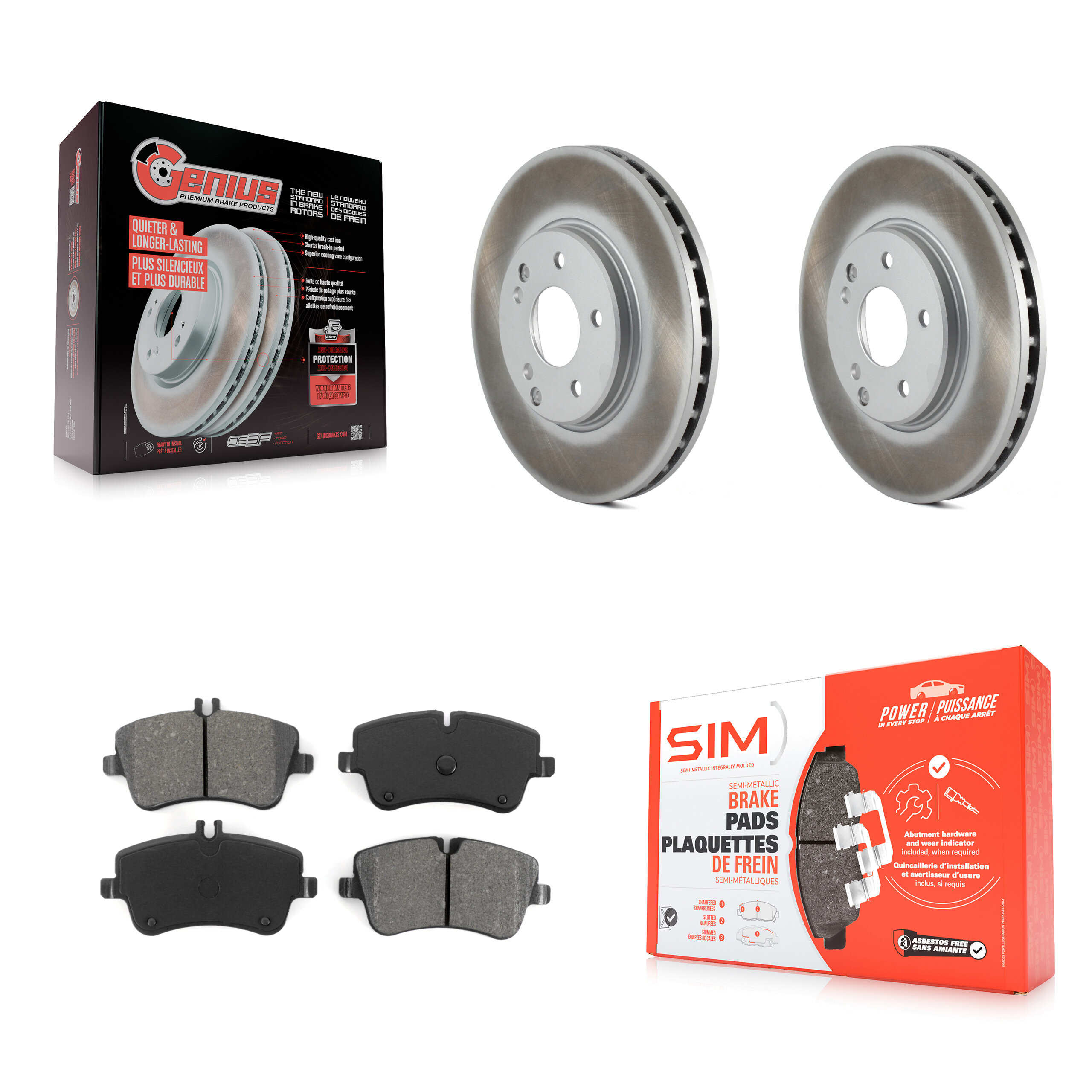 Transit Auto - KGS-100213 - Front Disc Brake Kits