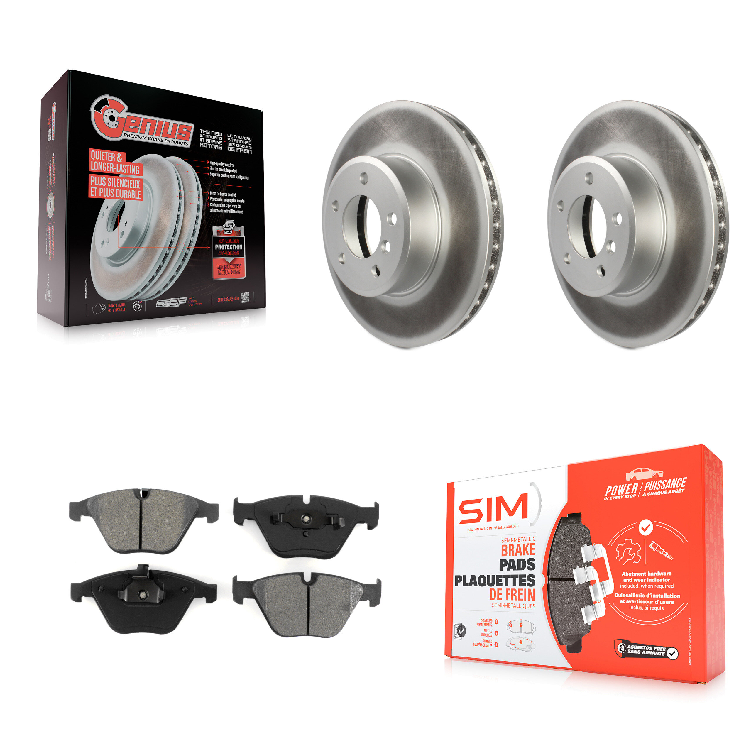 Transit Auto - KGS-100334 - Front Disc Brake Kits