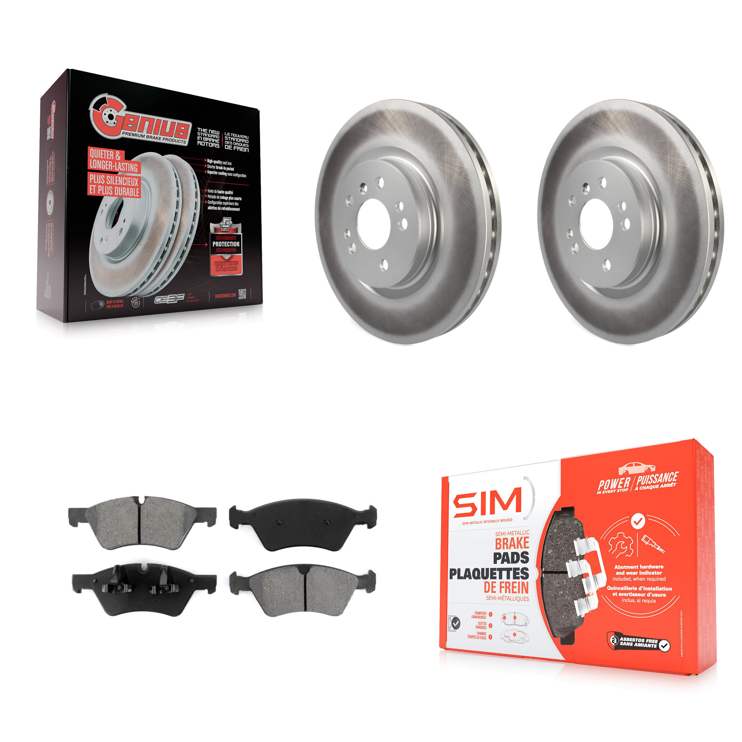 Transit Auto - KGS-100339 - Front Disc Brake Kits