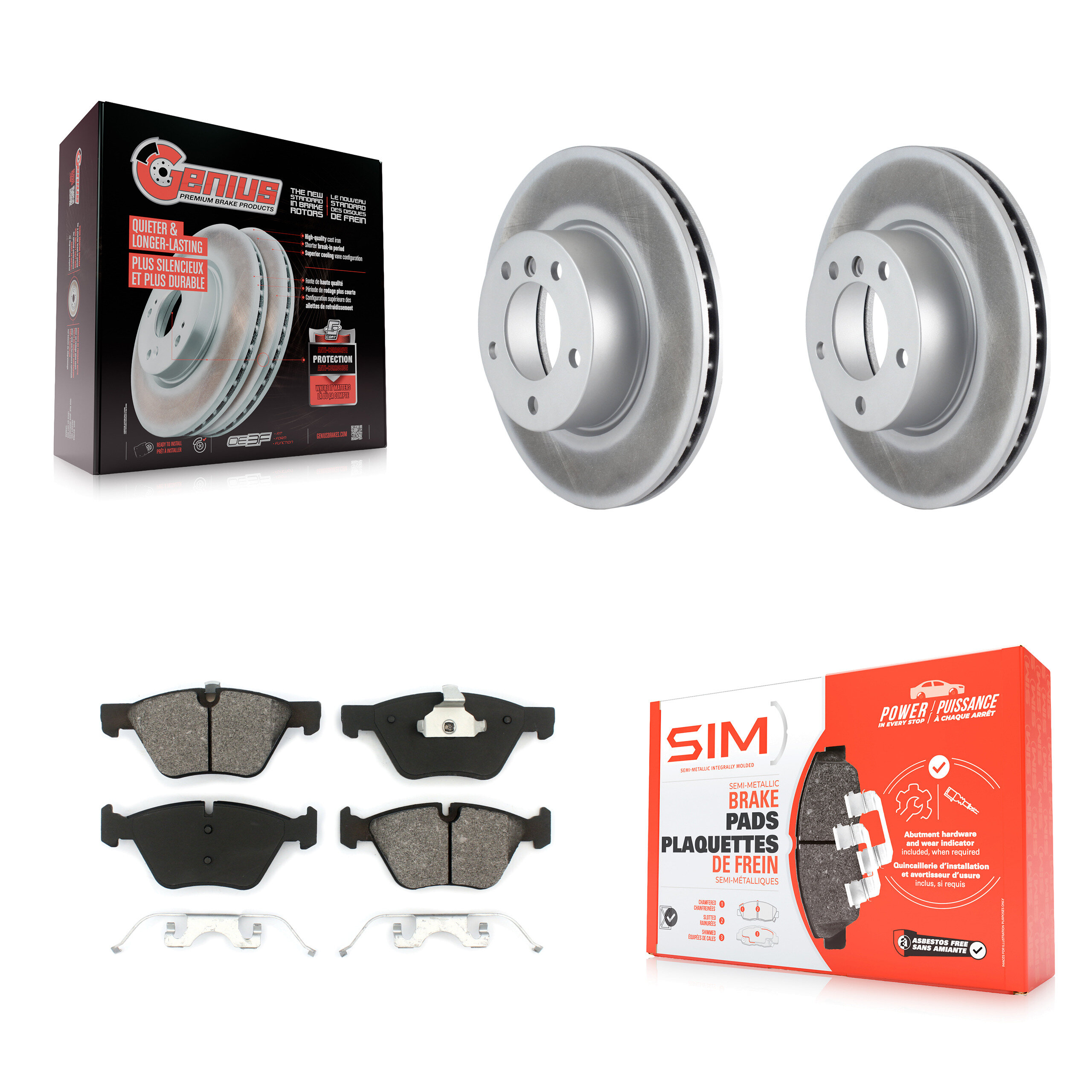 Transit Auto - KGS-100361 - Front Disc Brake Kits
