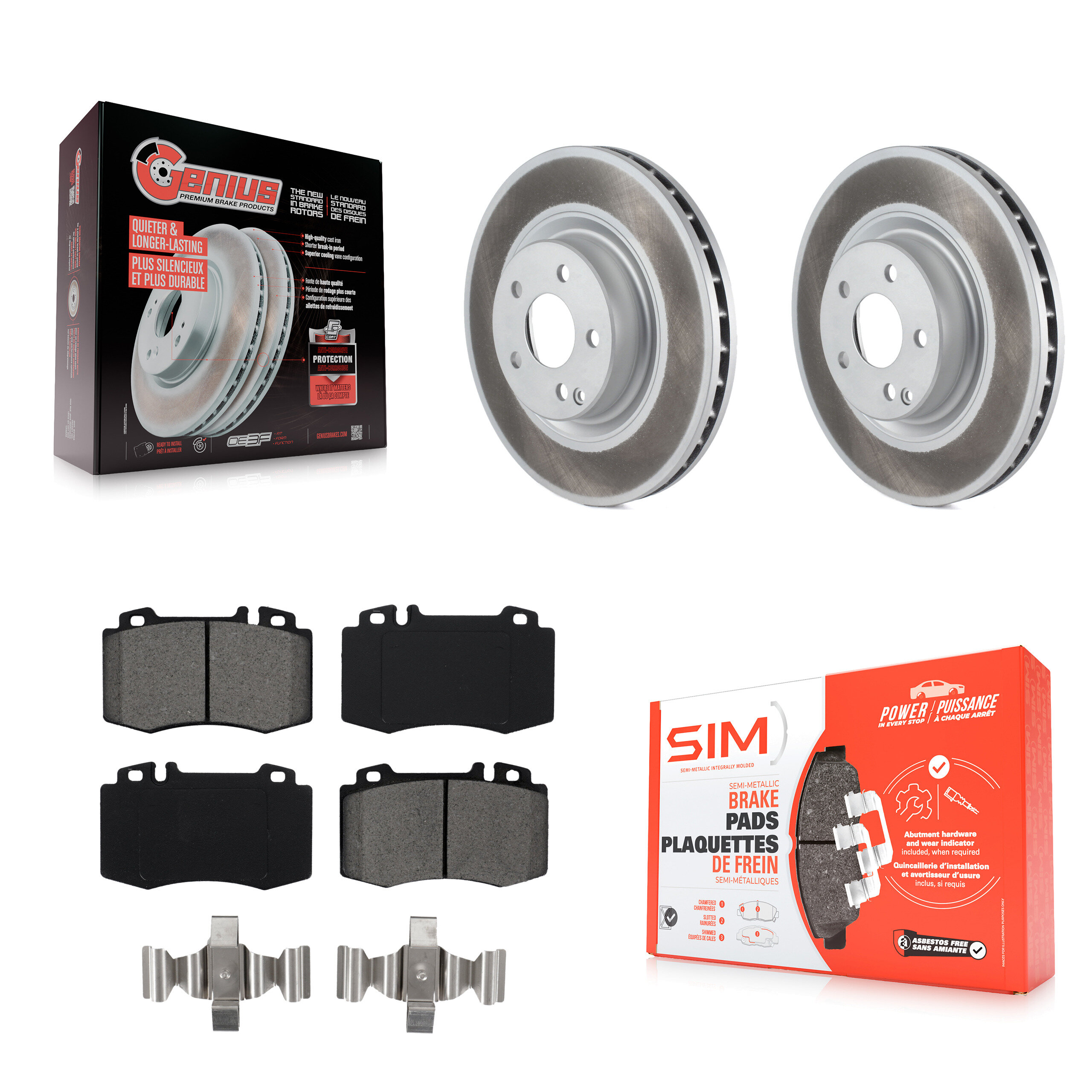 Transit Auto - KGS-100374 - Front Disc Brake Kits