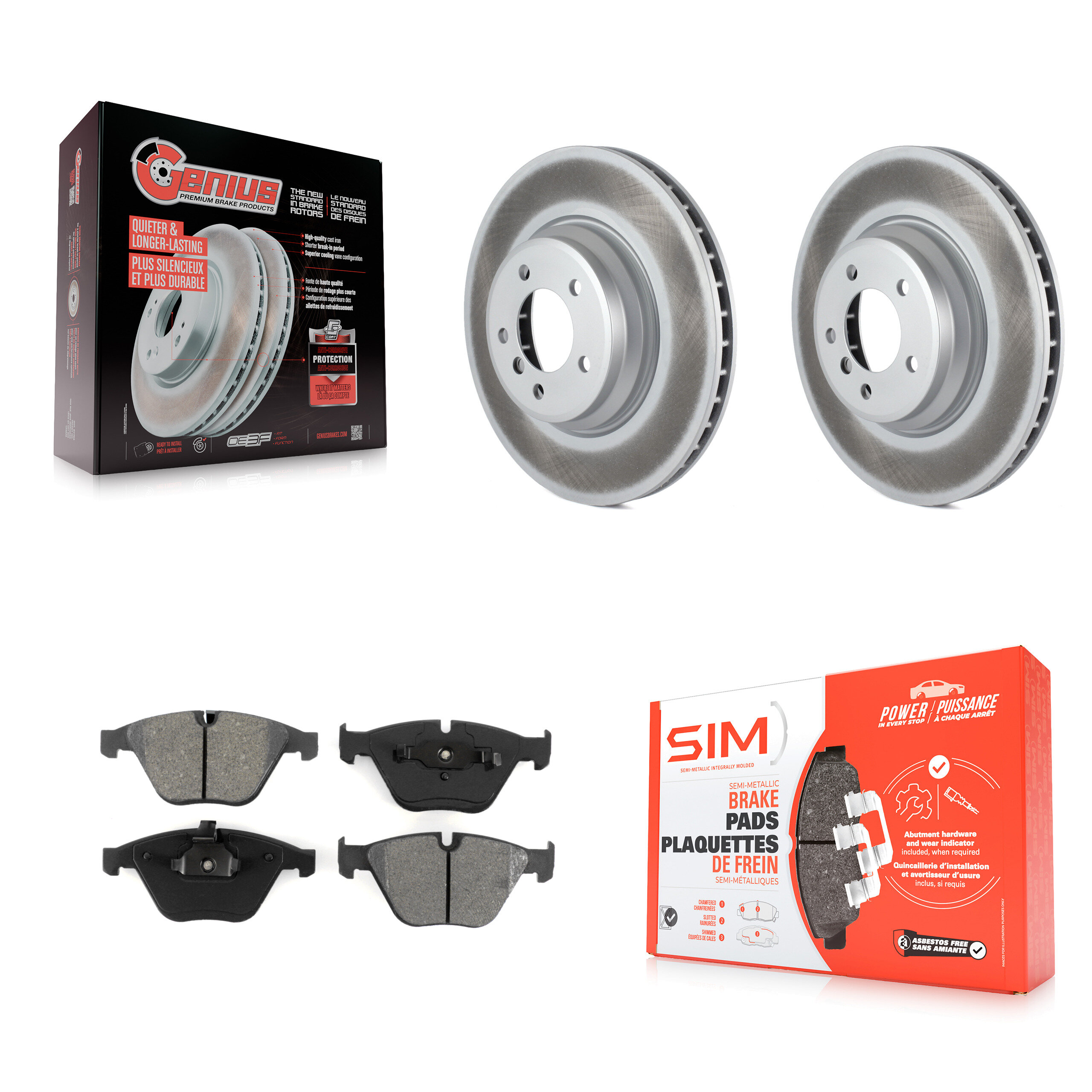 Transit Auto - KGS-100406 - Front Disc Brake Kits