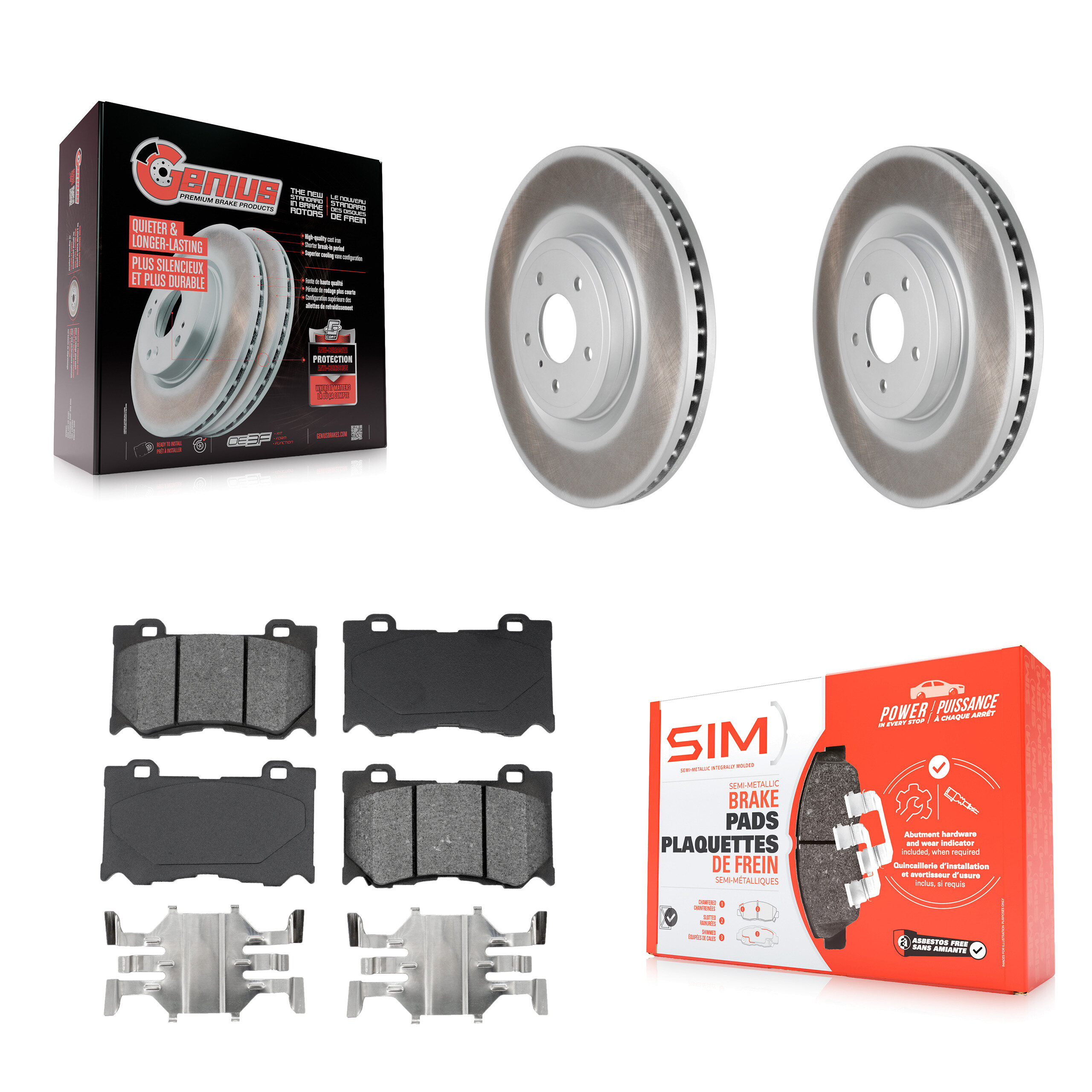 Transit Auto - KGS-100411 - Front Disc Brake Kits