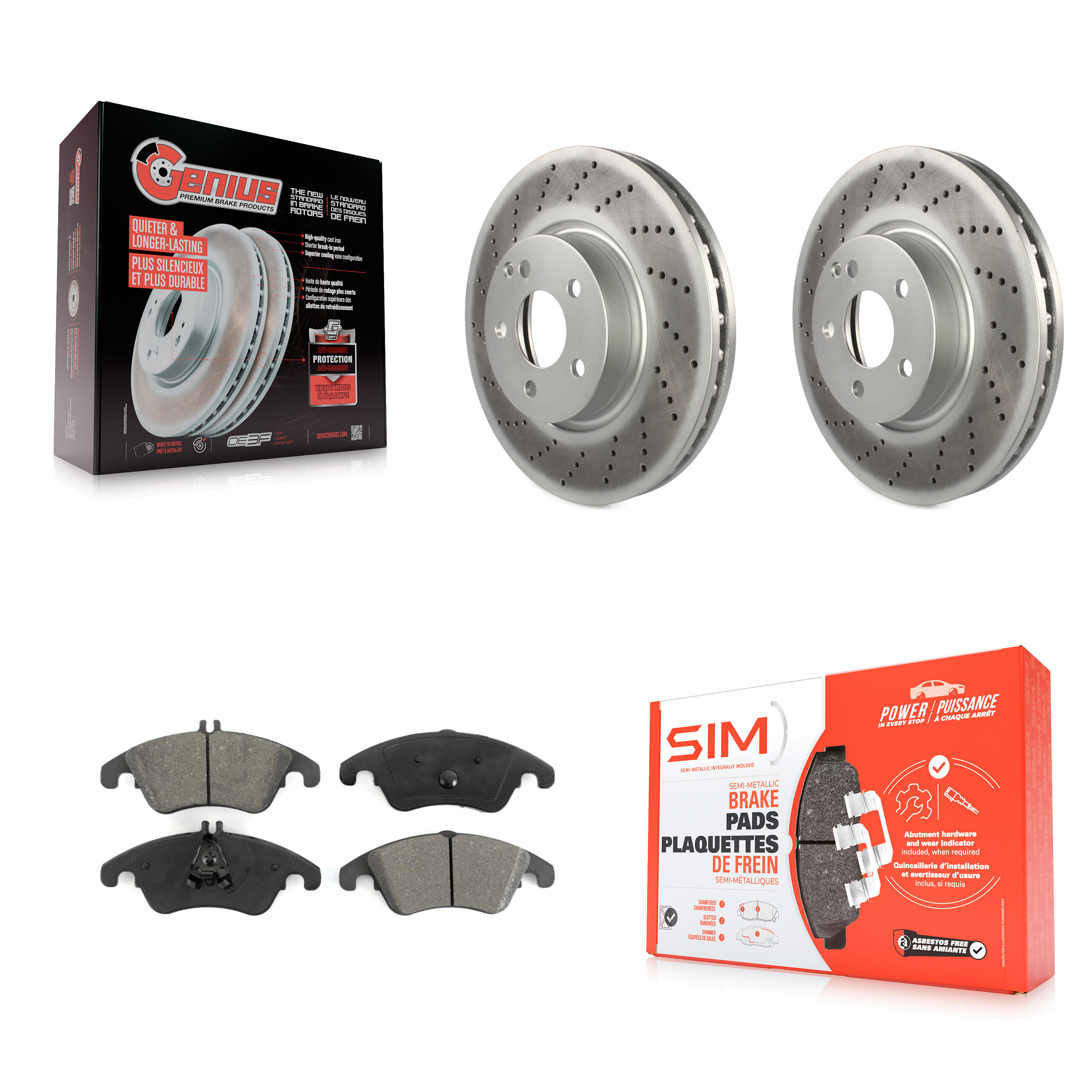 Transit Auto - KGS-100441 - Front Disc Brake Kits