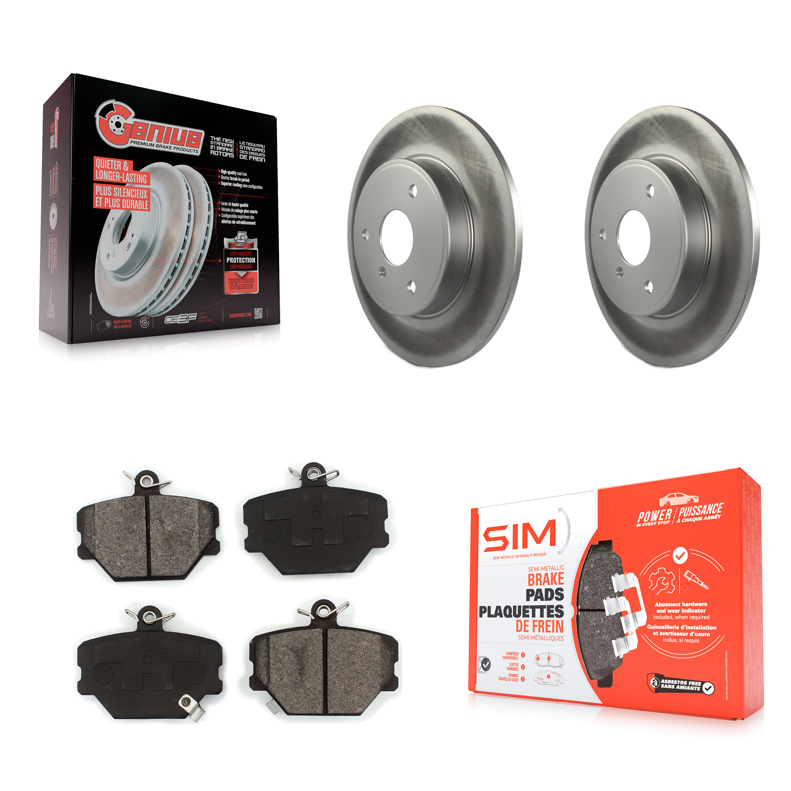 Transit Auto - KGS-100442 - Front Disc Brake Kits