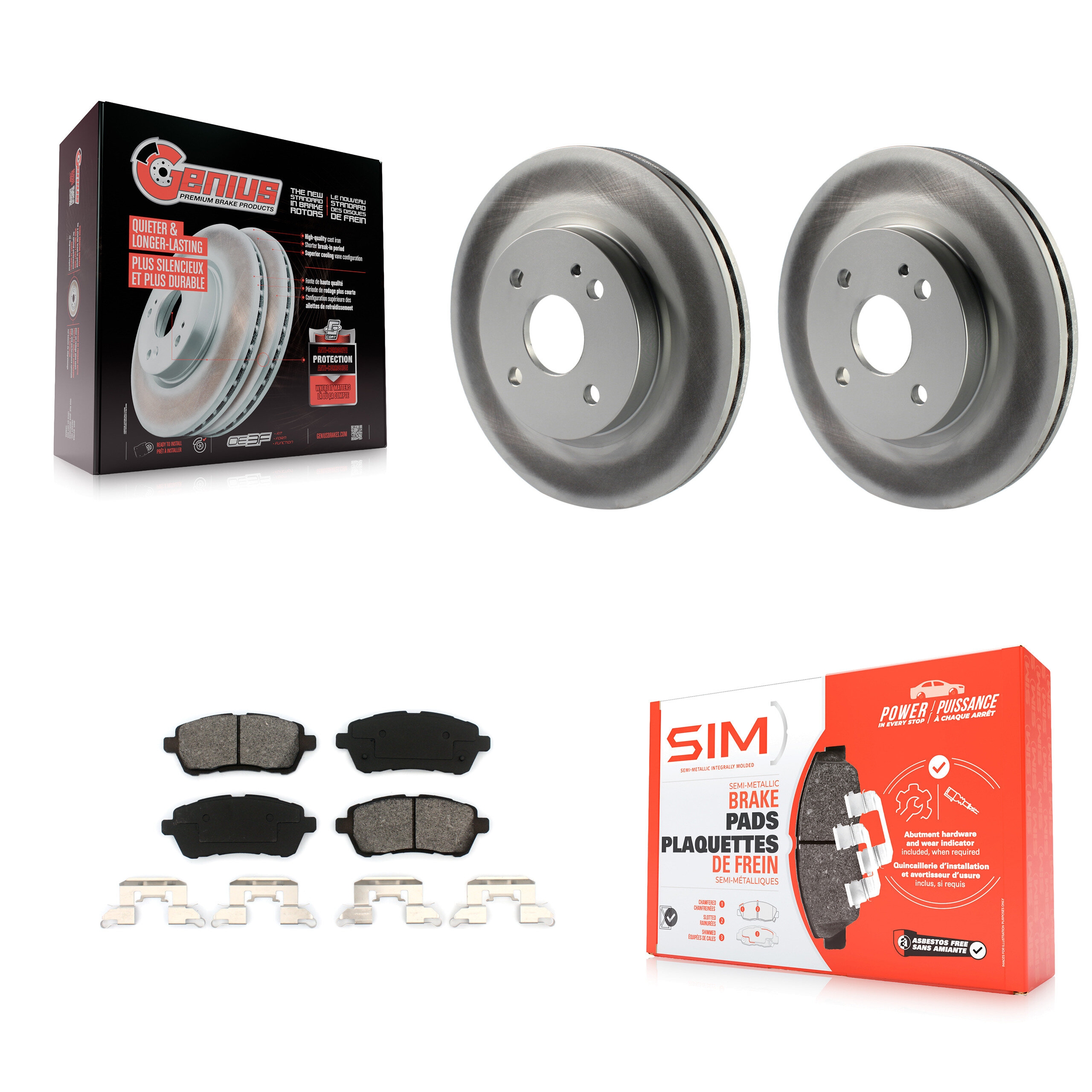 Transit Auto - KGS-100446 - Front Disc Brake Kits