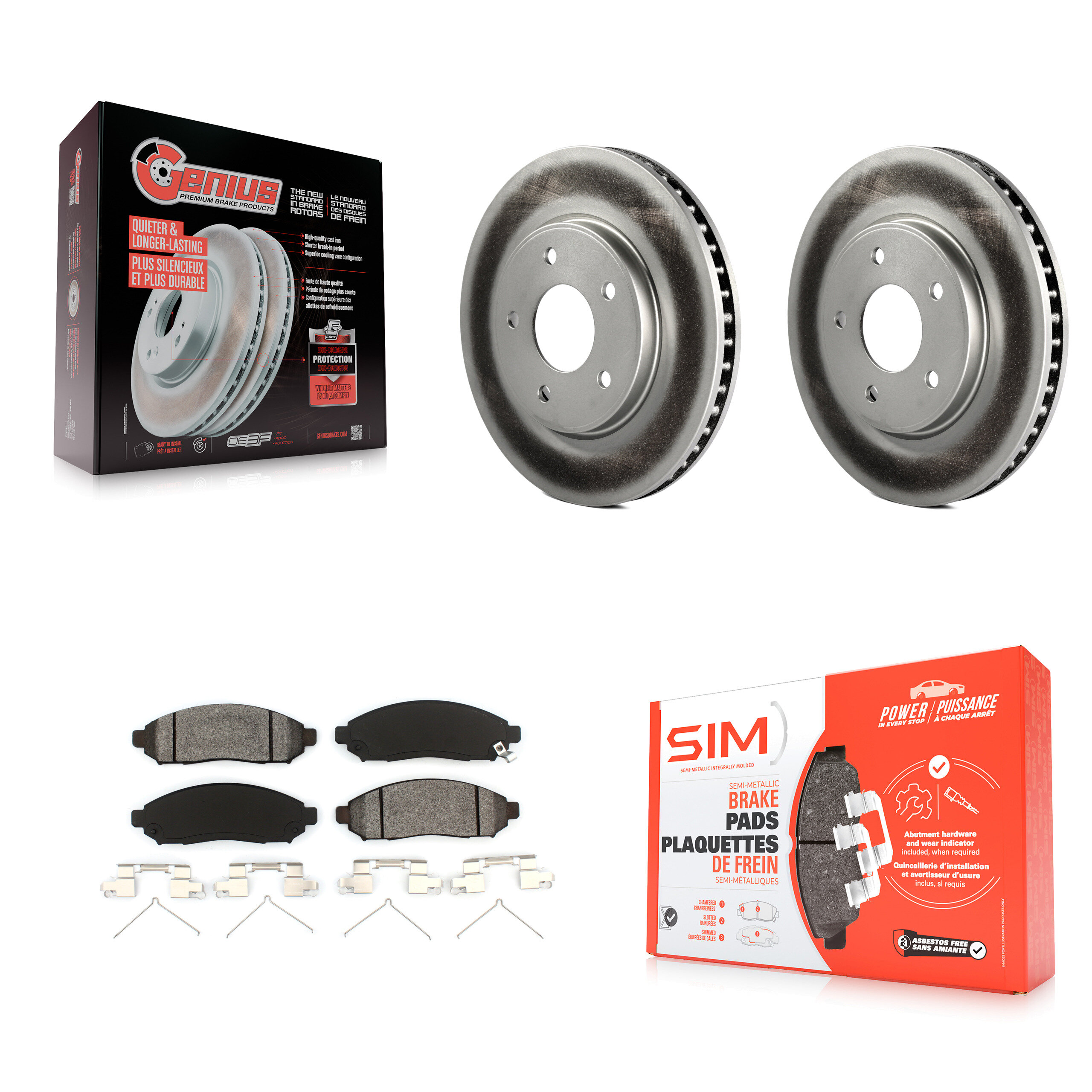 Transit Auto - KGS-100448 - Front Disc Brake Kits