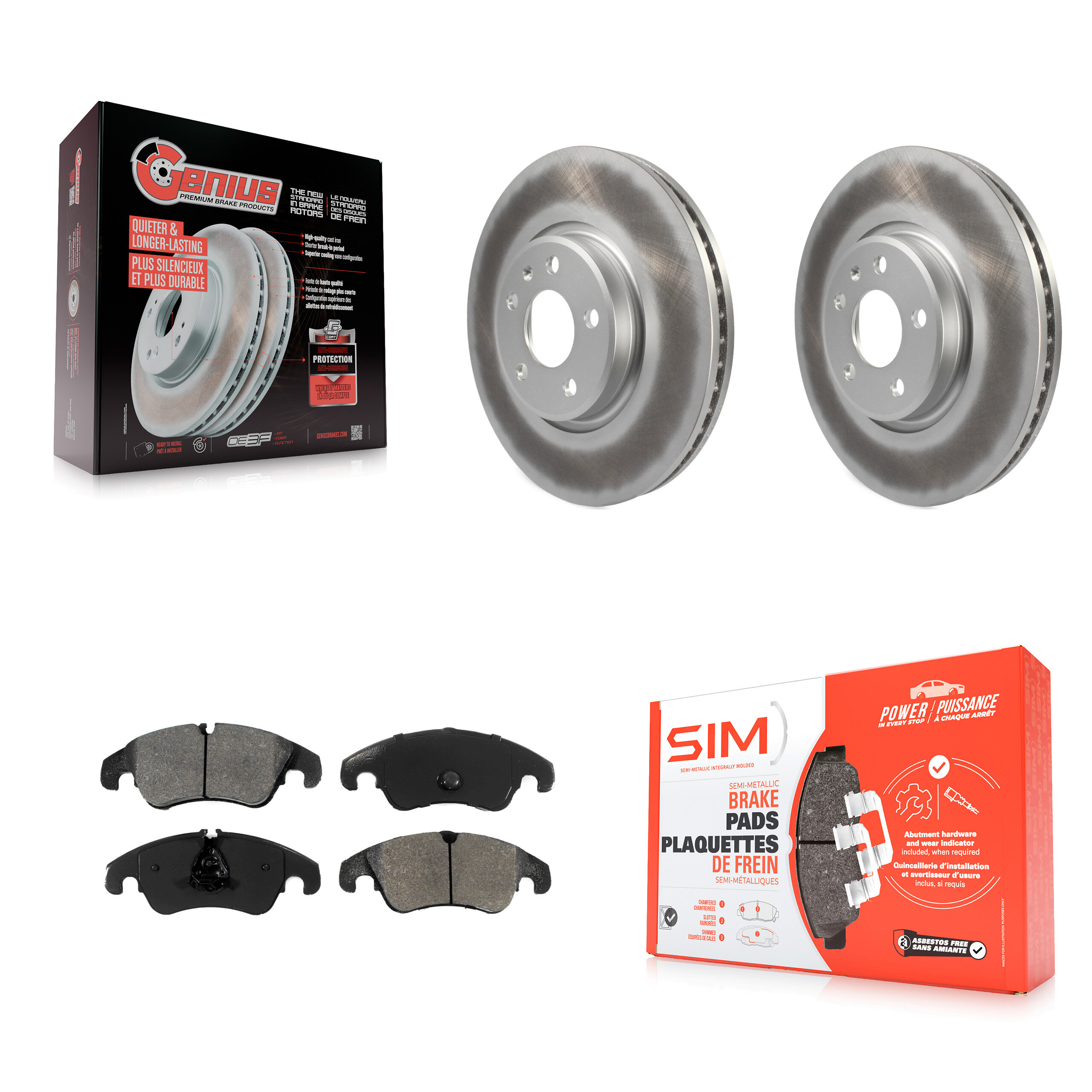Transit Auto - KGS-100461 - Front Disc Brake Kits