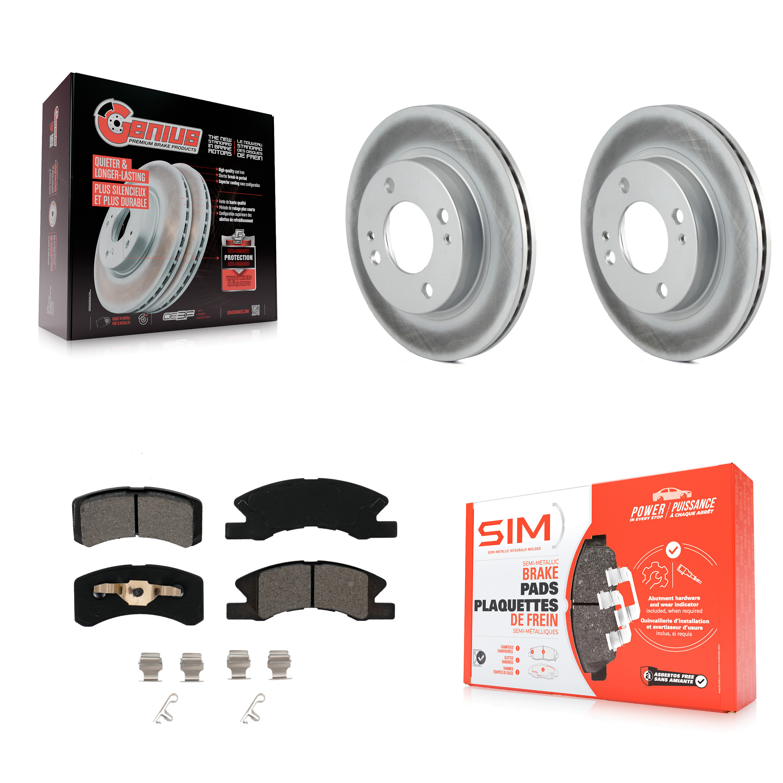 Transit Auto - KGS-100491 - Front Disc Brake Kits