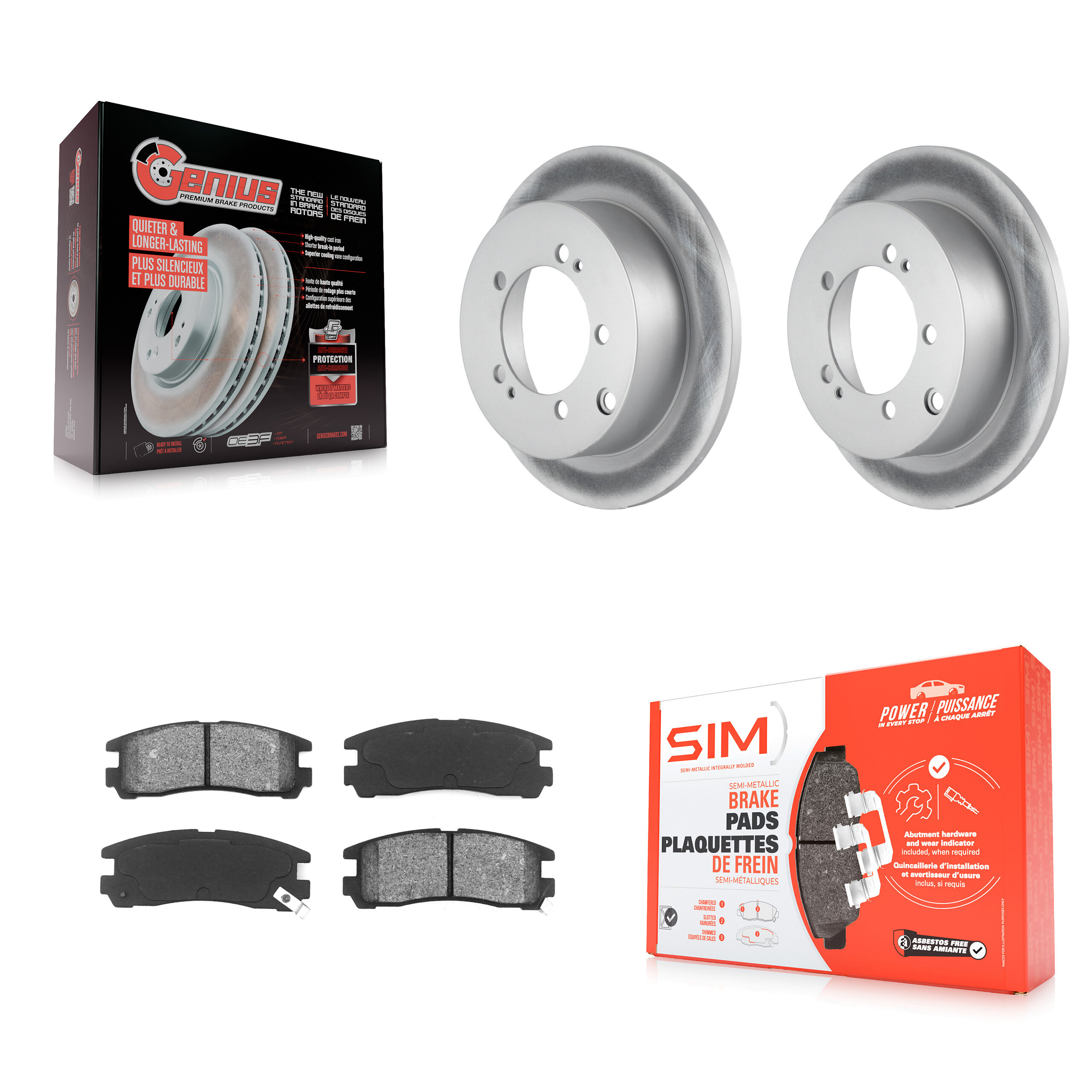 Transit Auto - KGS-101226 - Rear Disc Brake Kits