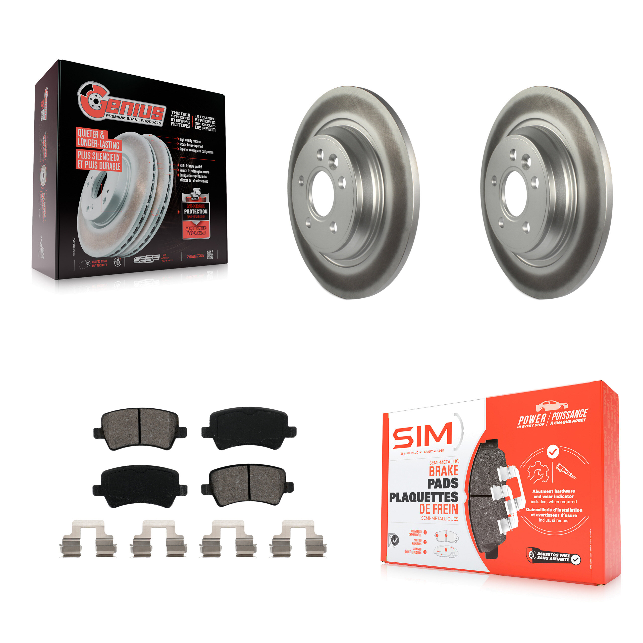 Transit Auto - KGS-101414 - Rear Disc Brake Kits