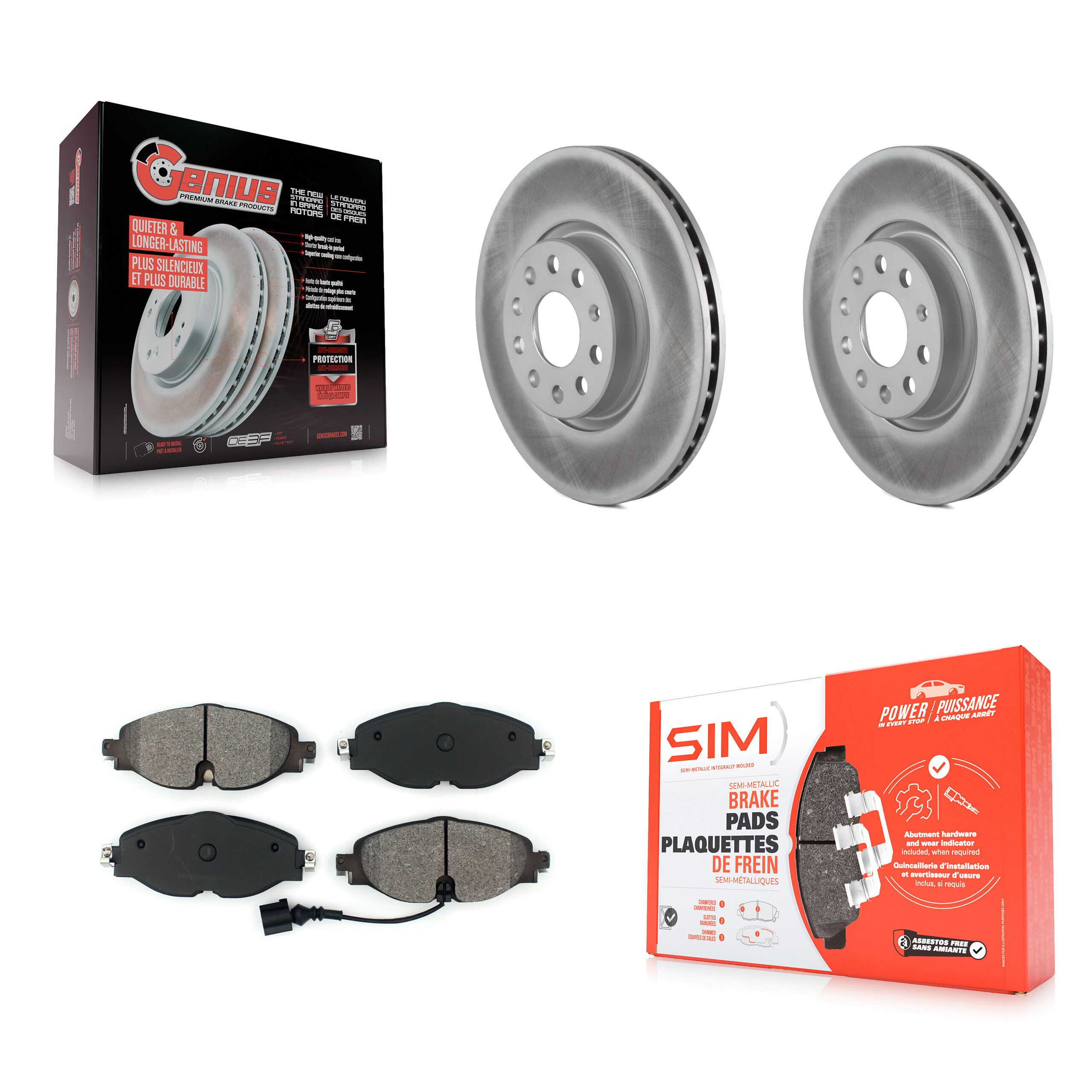 Transit Auto - KGS-101766 - Front Disc Brake Kits