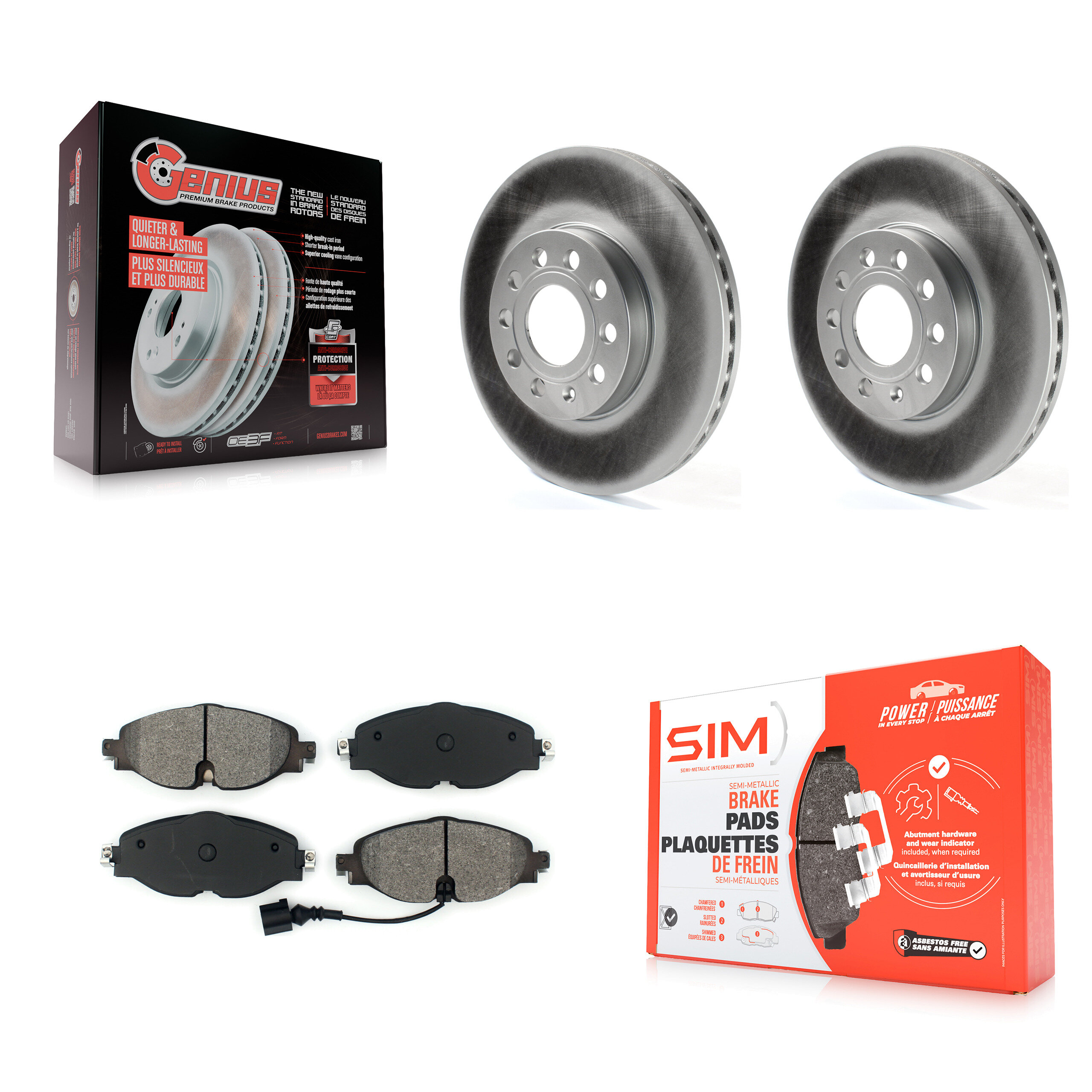 Transit Auto - KGS-101767 - Front Disc Brake Kits