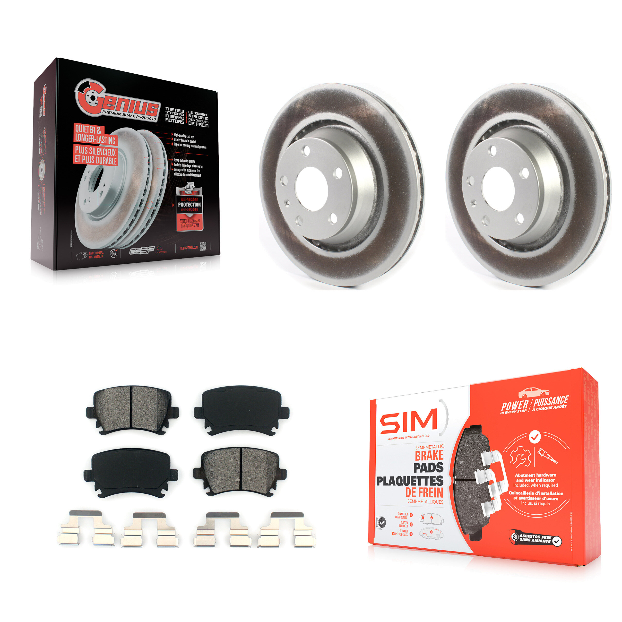 Transit Auto - KGS-101871 - Rear Disc Brake Kits