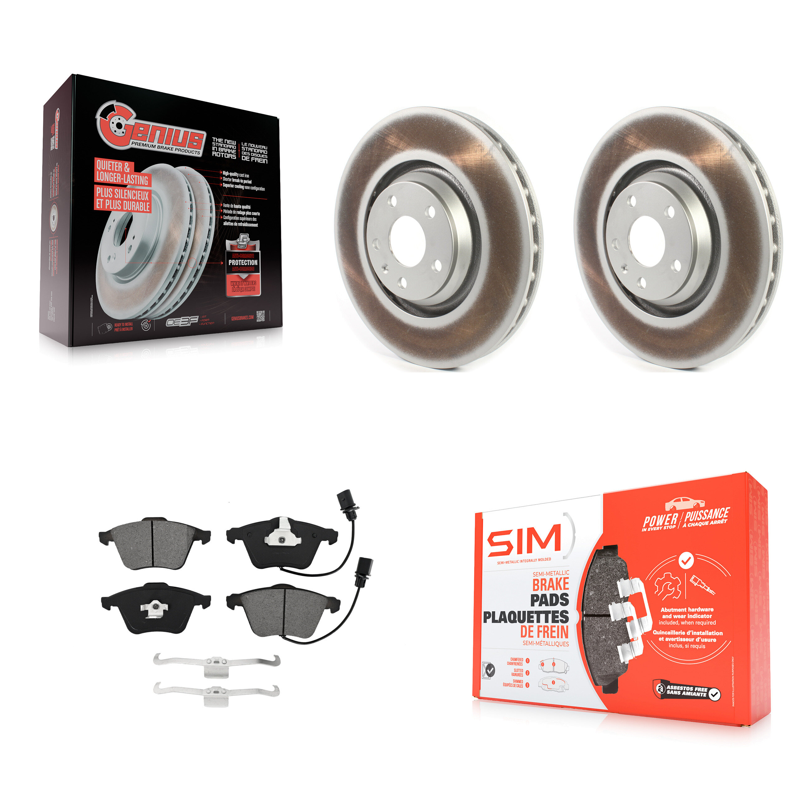 Transit Auto - KGS-101921 - Front Disc Brake Kits