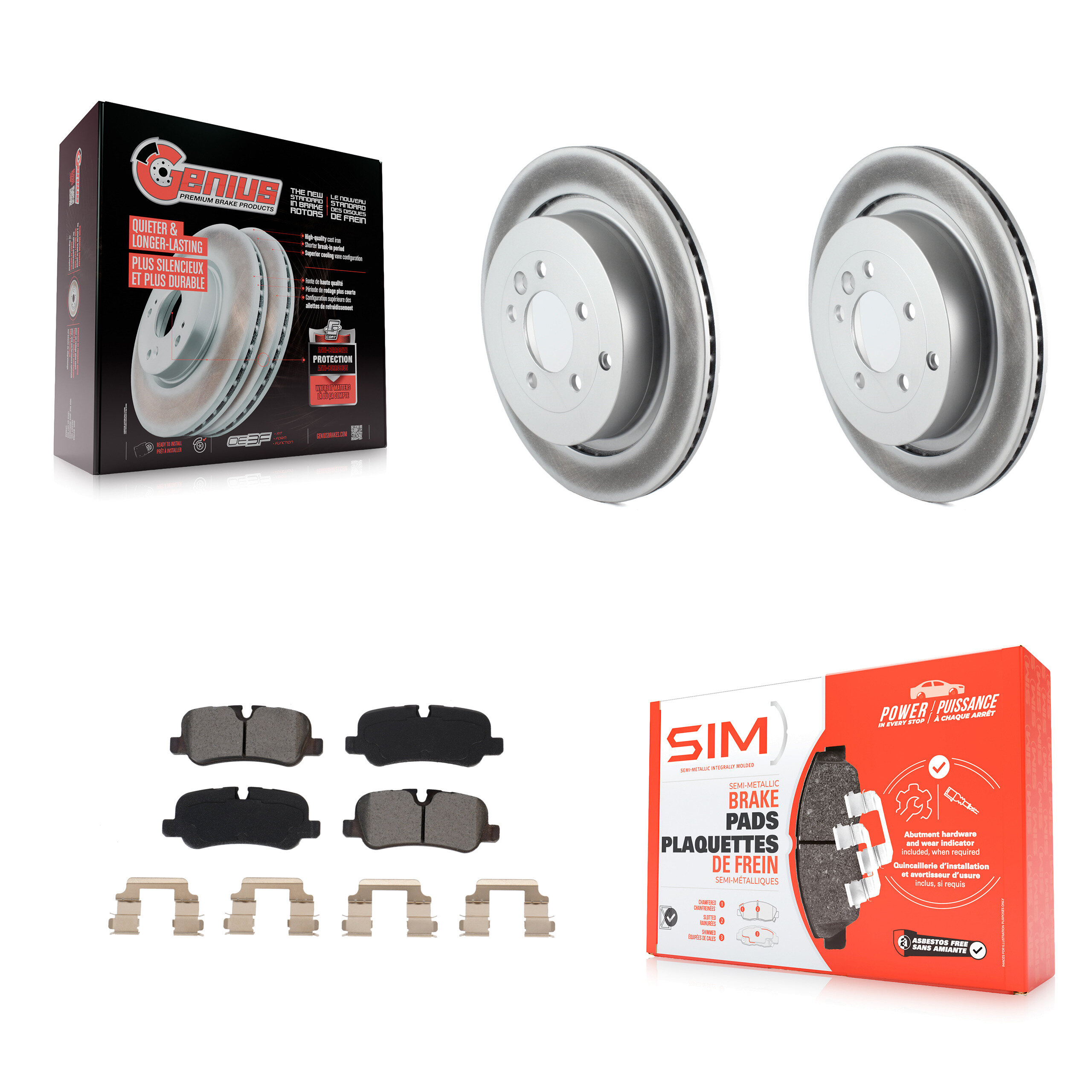 Transit Auto - KGS-102014 - Rear Disc Brake Kits