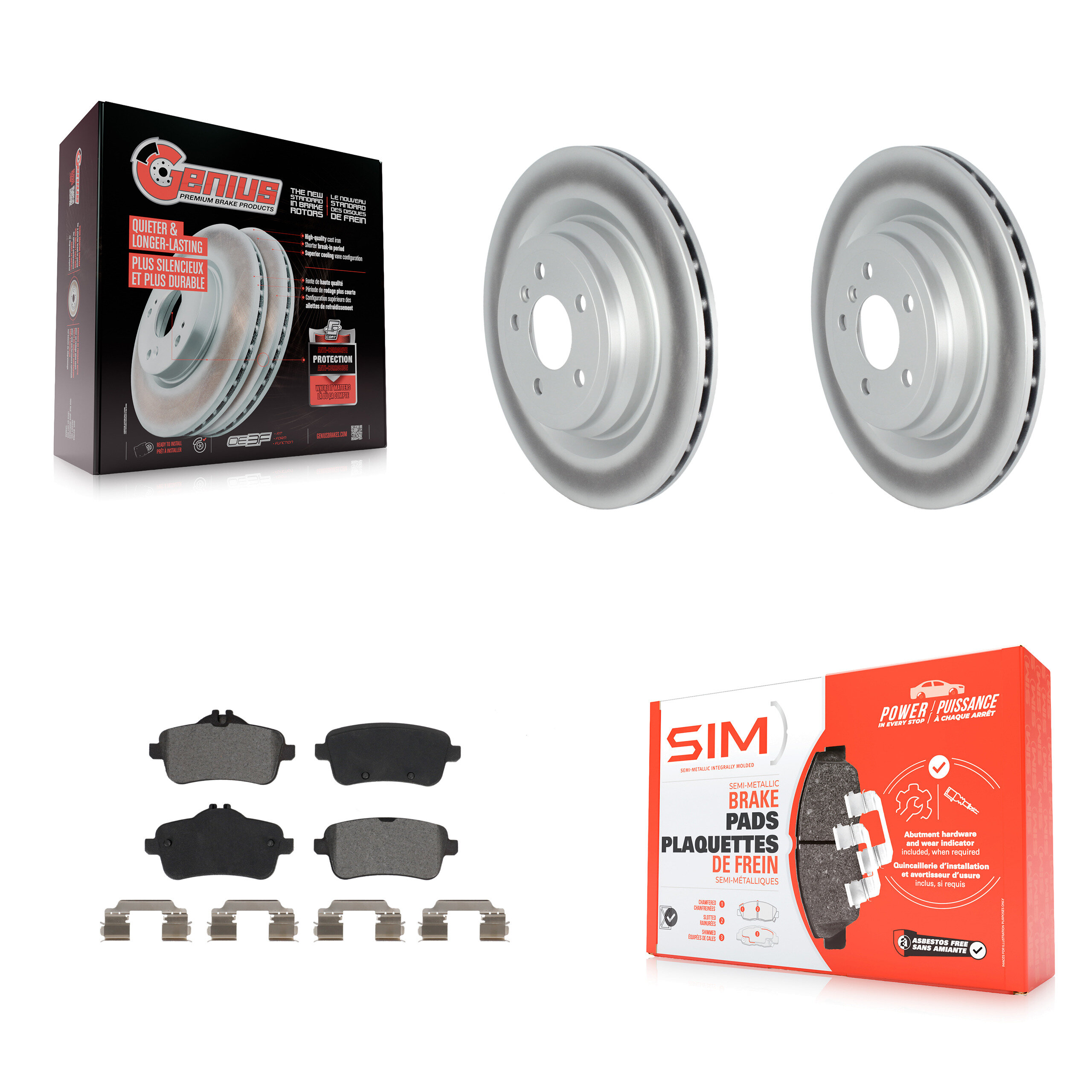 Transit Auto - KGS-102315 - Rear Disc Brake Kits