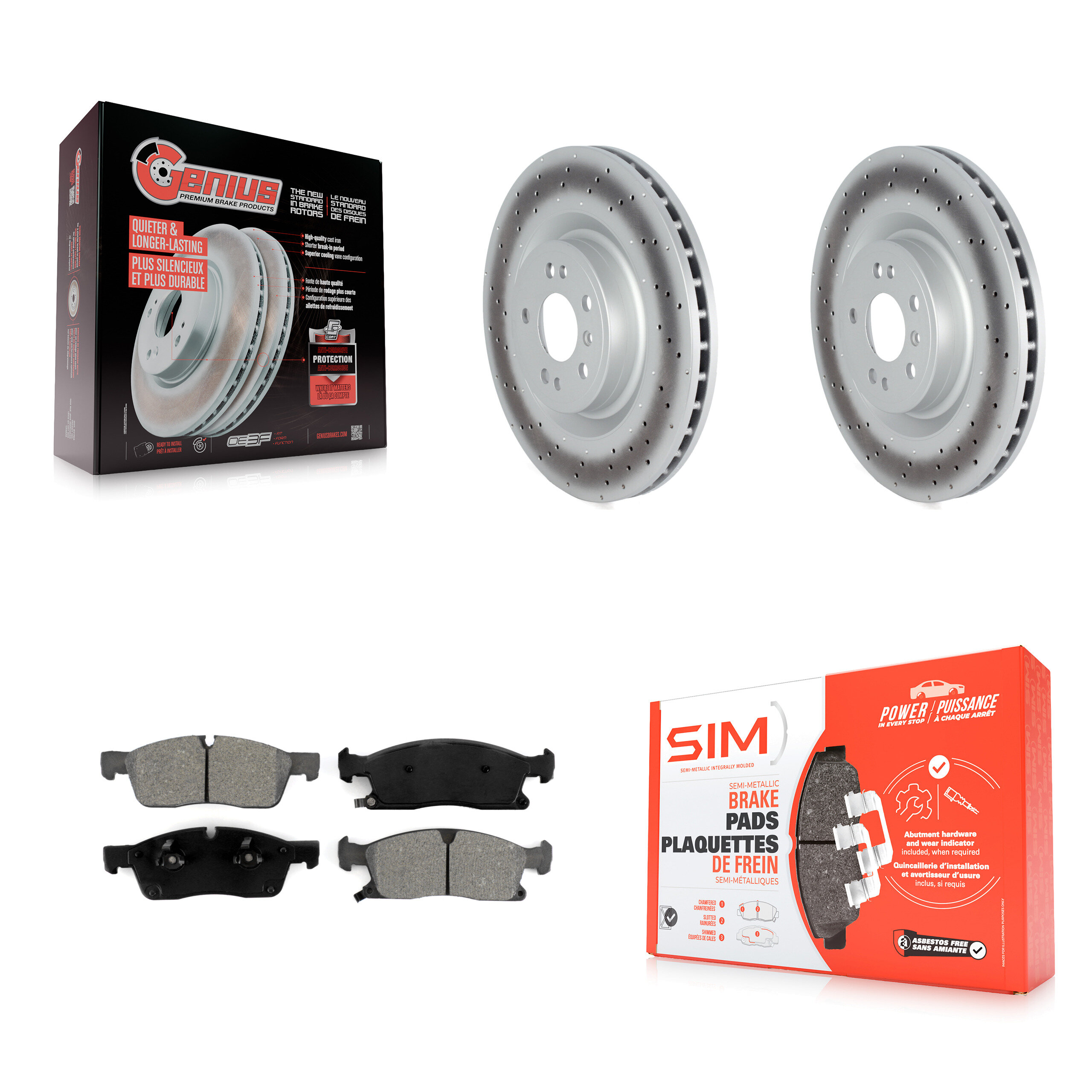 Transit Auto - KGS-102336 - Front Disc Brake Kits