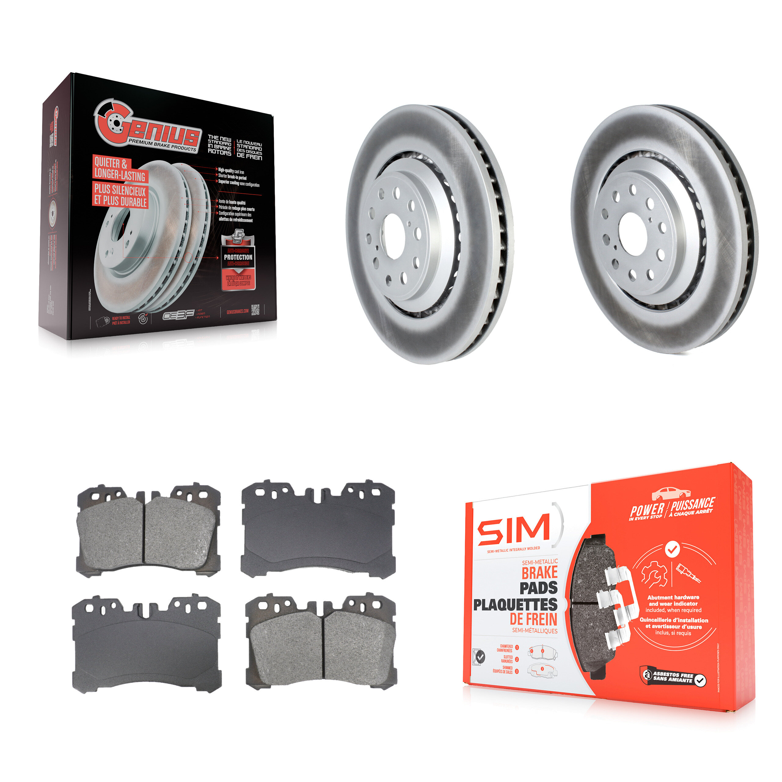 Transit Auto - KGS-102513 - Front Disc Brake Kits