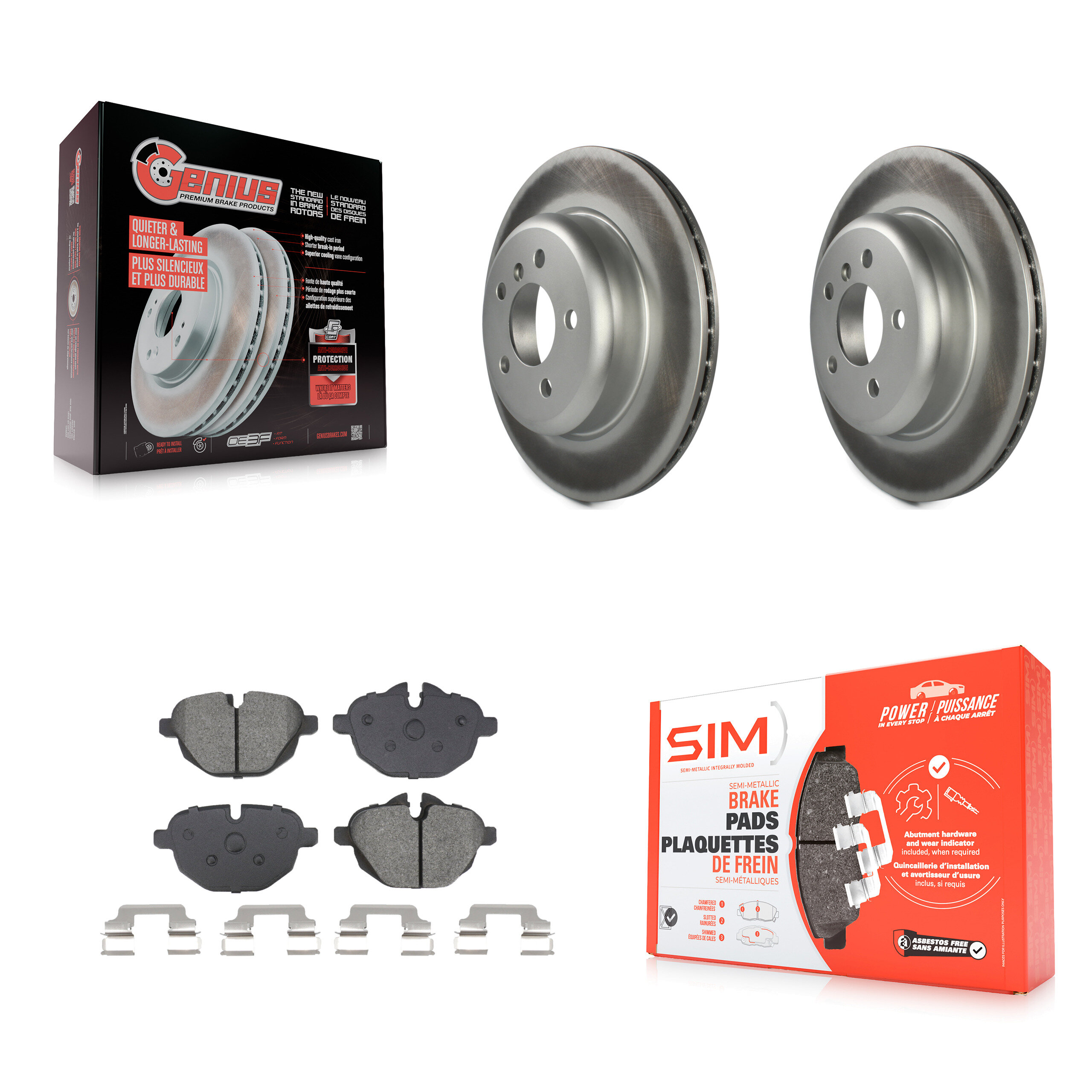Transit Auto - KGS-102693 - Rear Disc Brake Kits