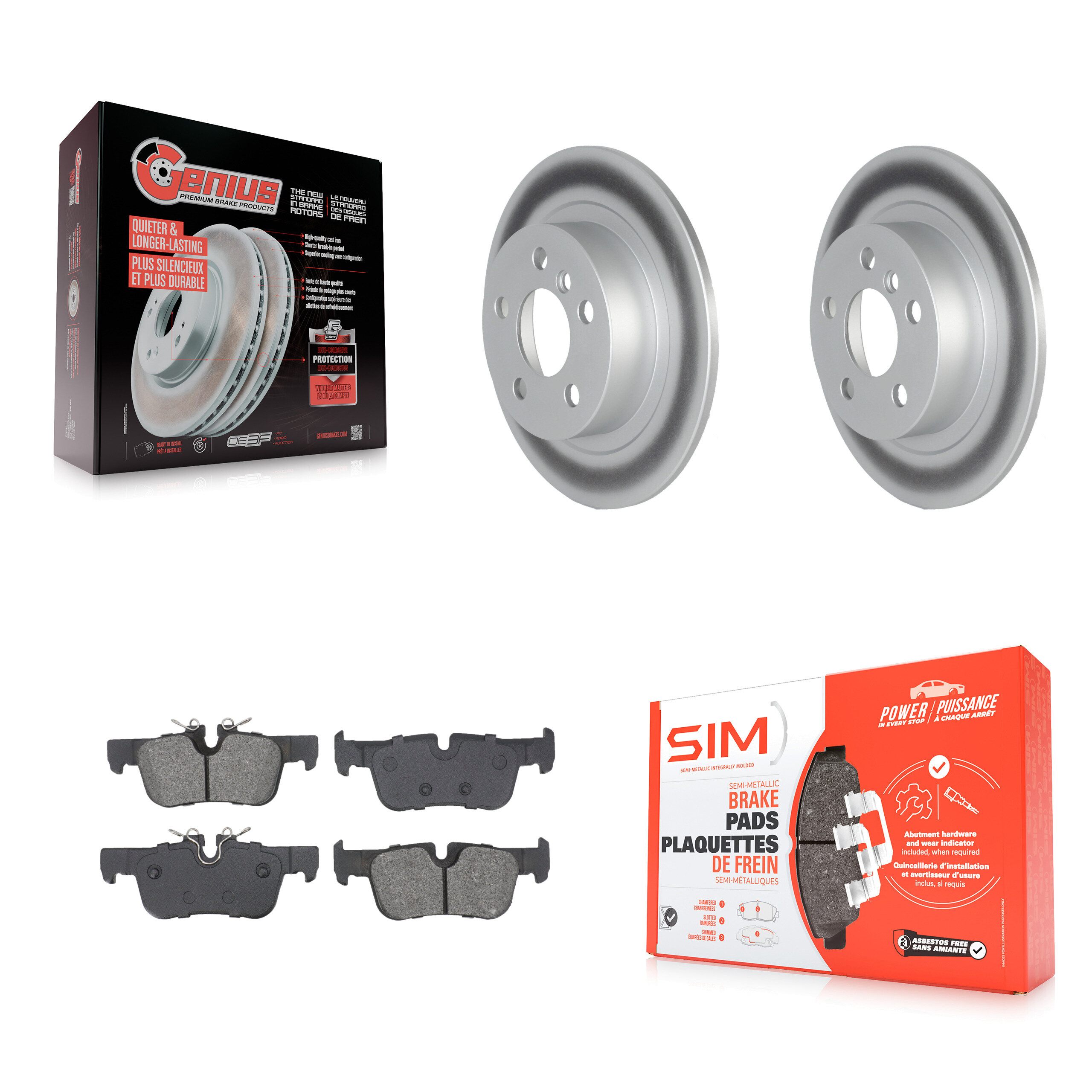 Transit Auto - KGS-102694 - Rear Disc Brake Kits