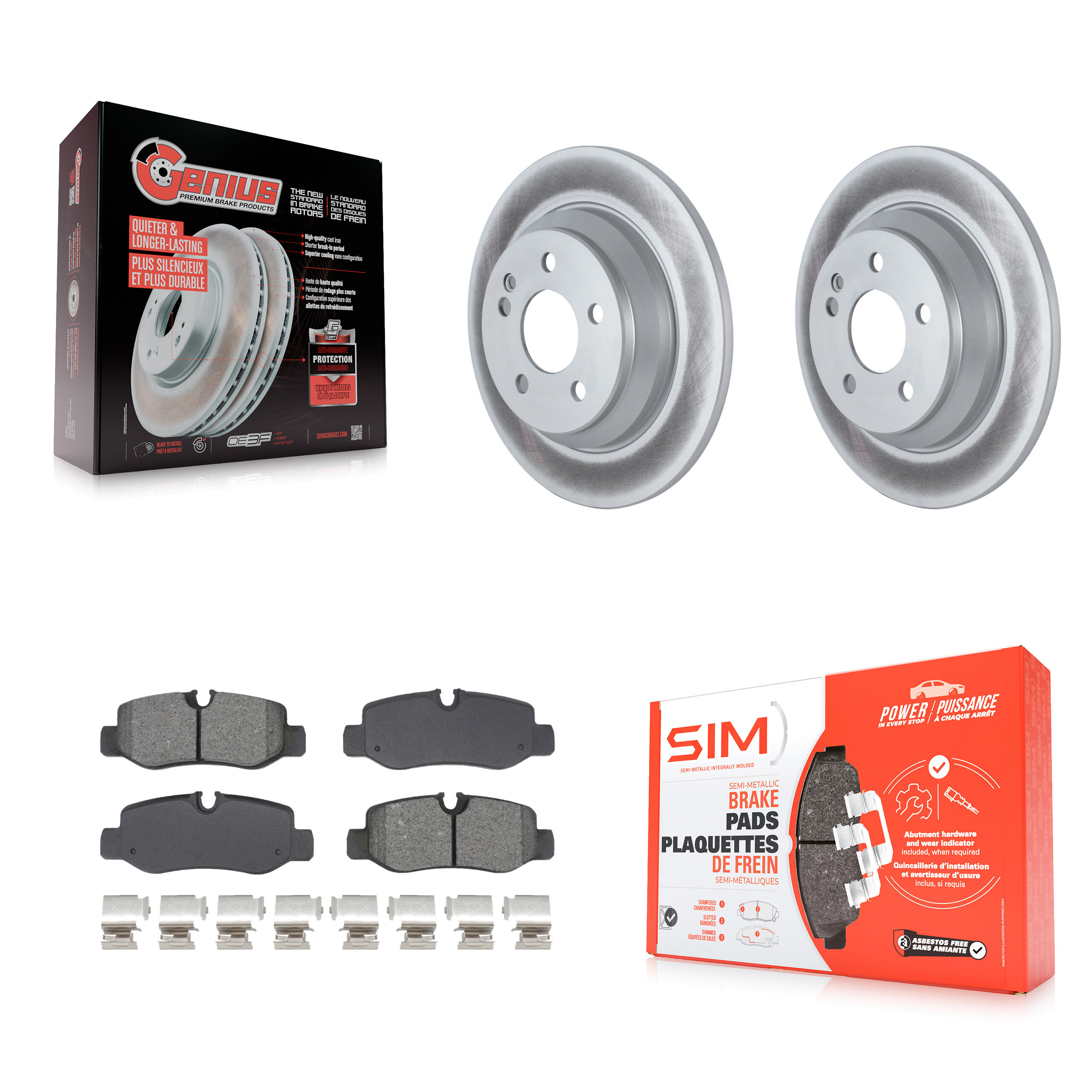 Transit Auto - KGS-102697 - Rear Disc Brake Kits