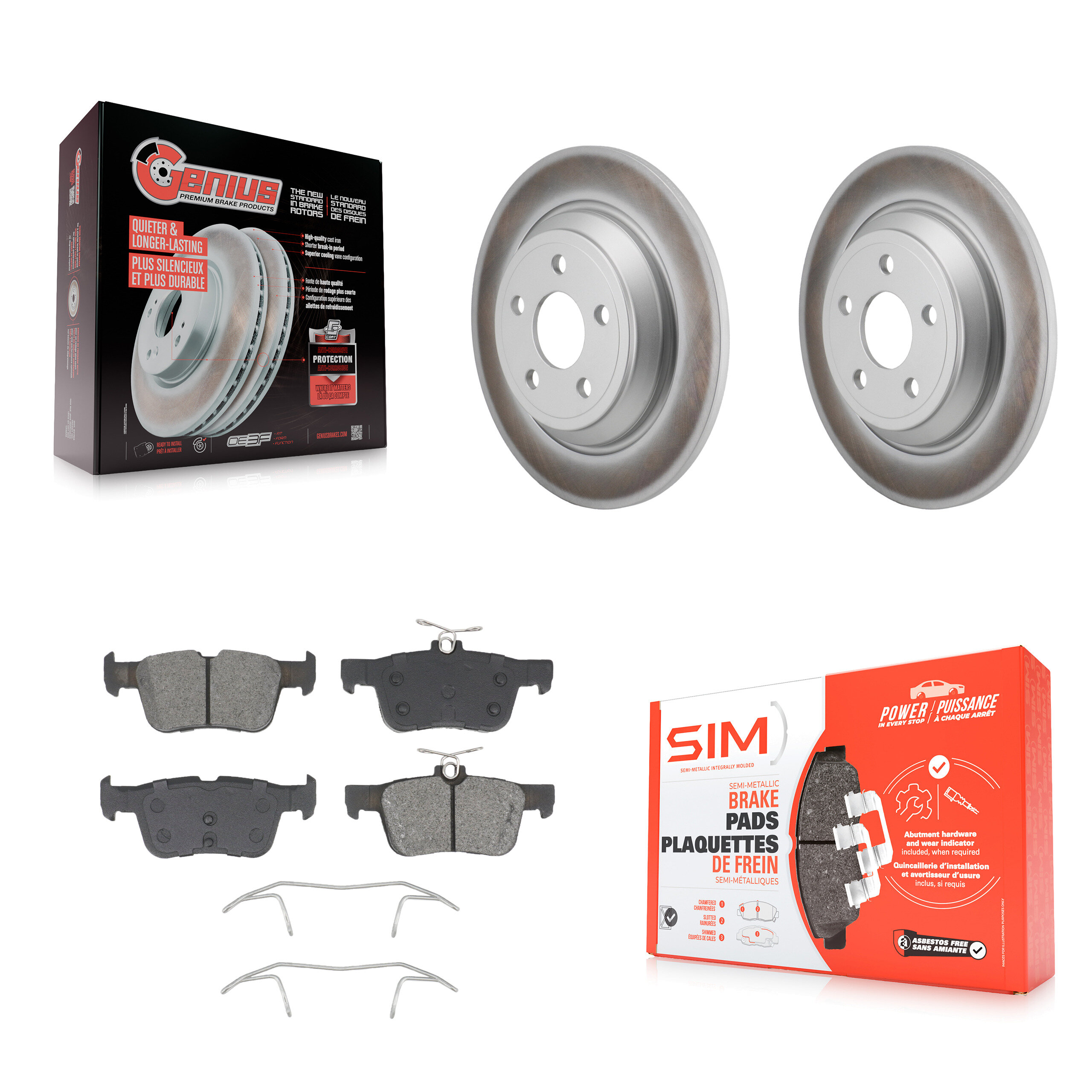 Transit Auto - KGS-102729 - Rear Disc Brake Kits
