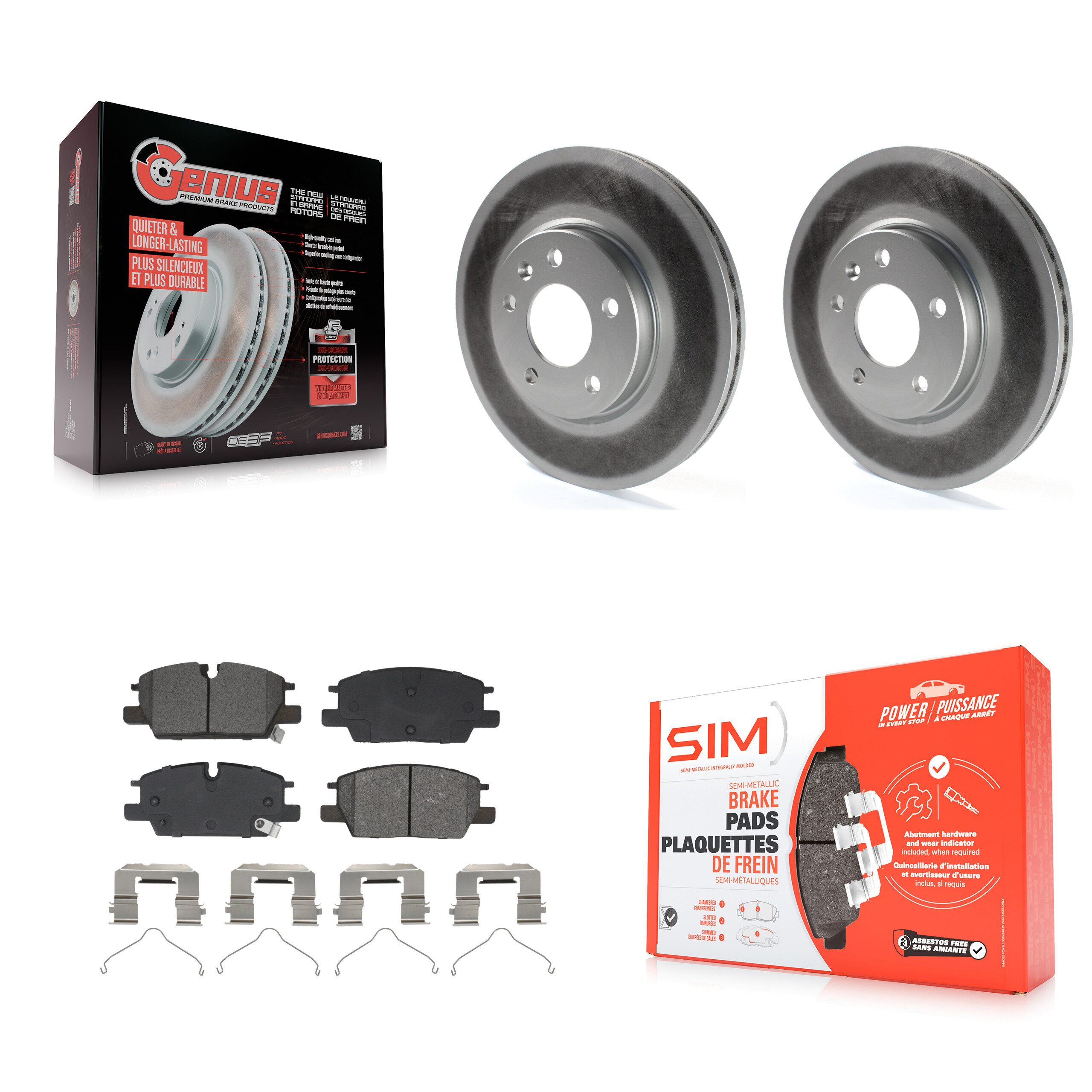 Transit Auto - KGS-102834 - Front Disc Brake Kits