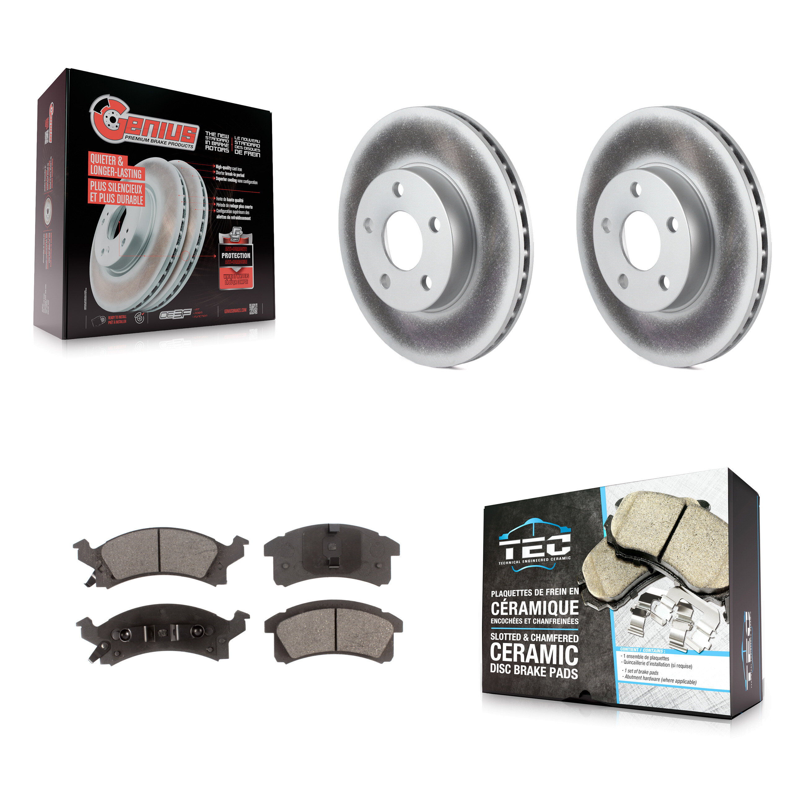 Transit Auto - KGT-100001 - Front Disc Brake Kits
