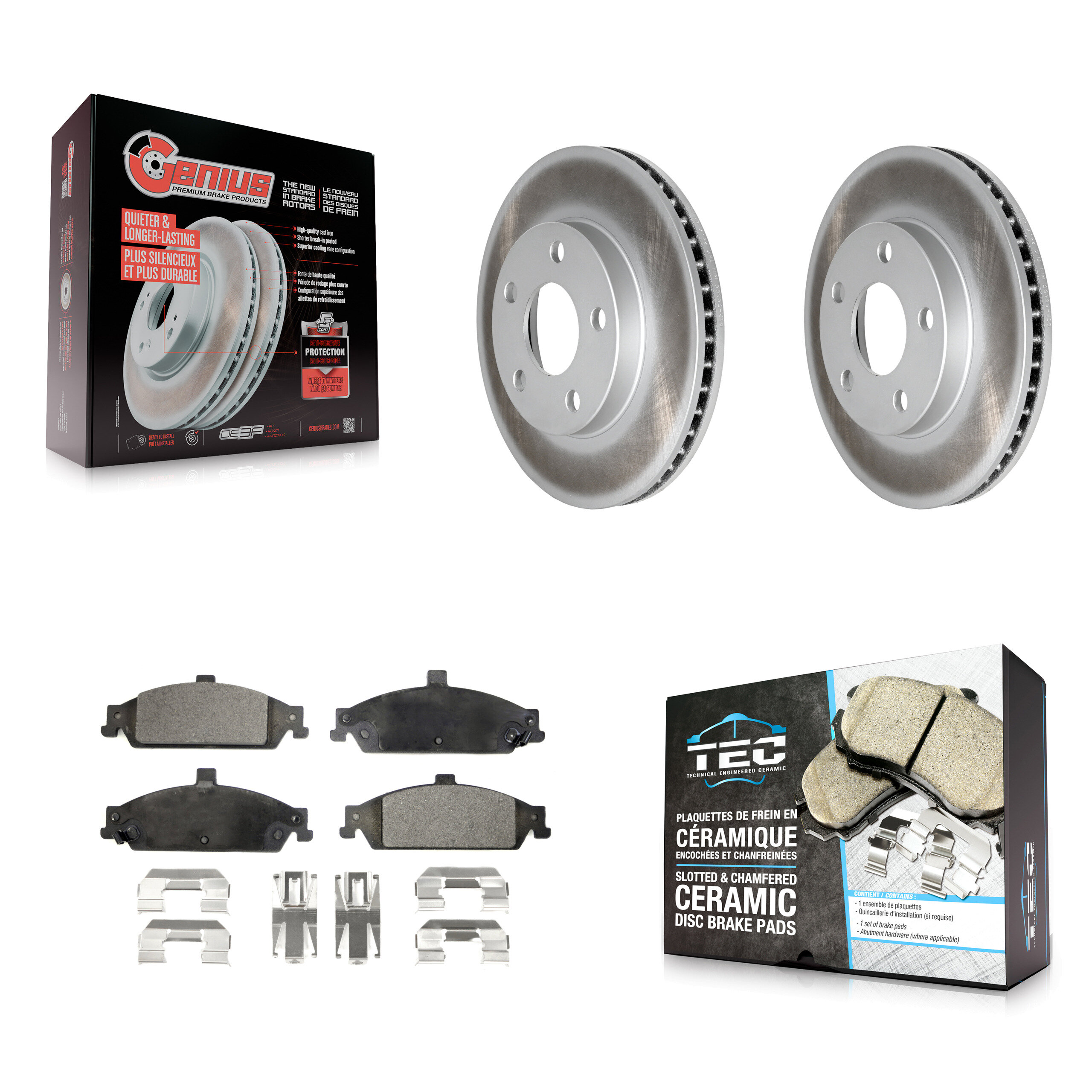 Transit Auto - KGT-100008 - Front Disc Brake Kits