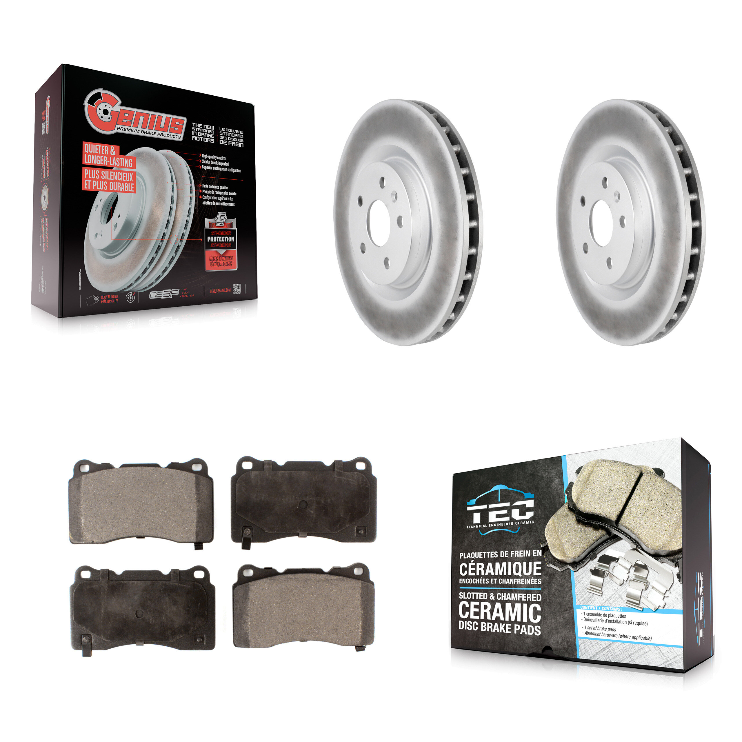 Transit Auto - KGT-100056 - Front Disc Brake Kits