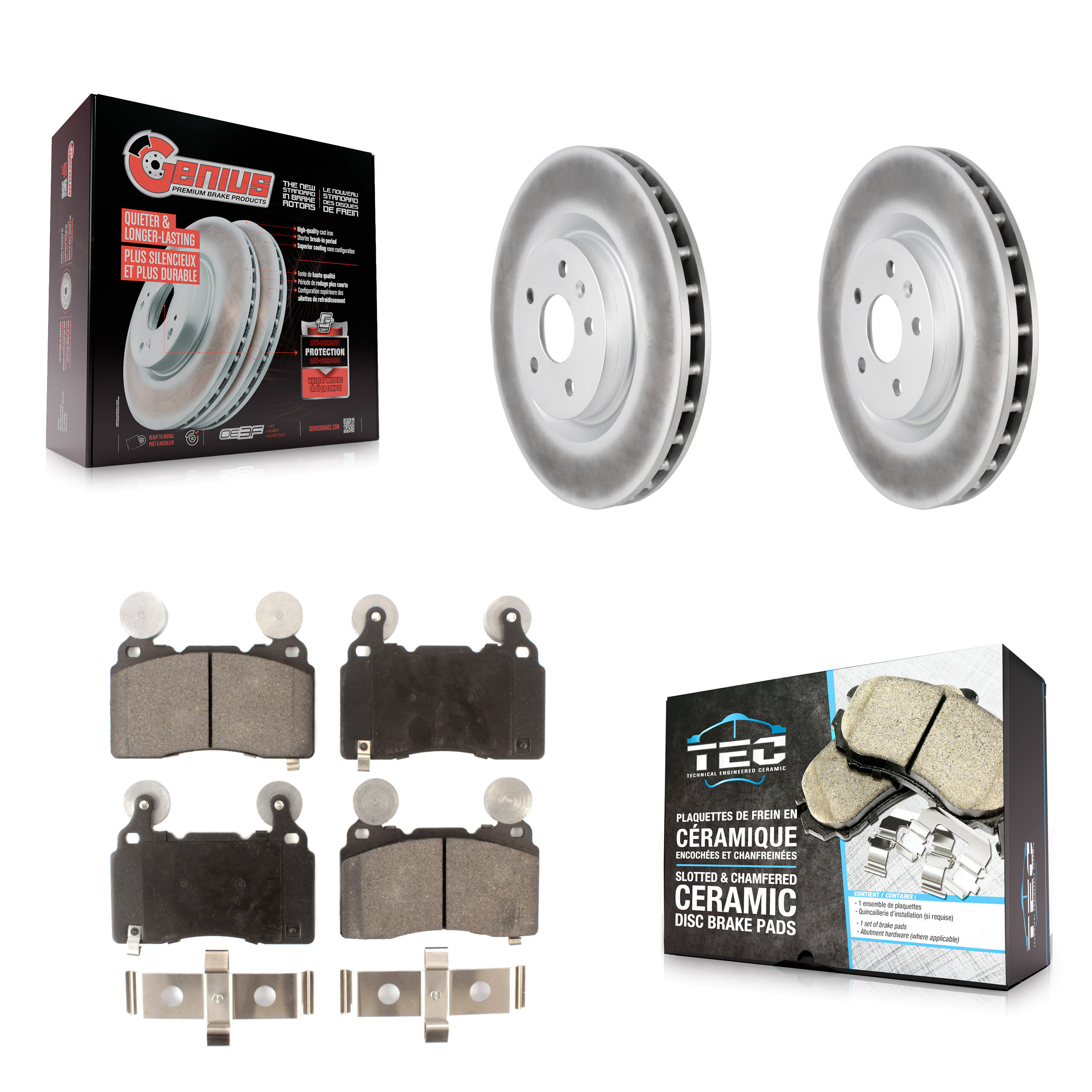 Transit Auto - KGT-100058 - Front Disc Brake Kits